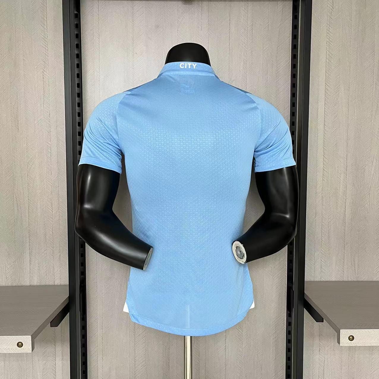 Manchester City 23/24 Player Short Sleeve Home Jersey