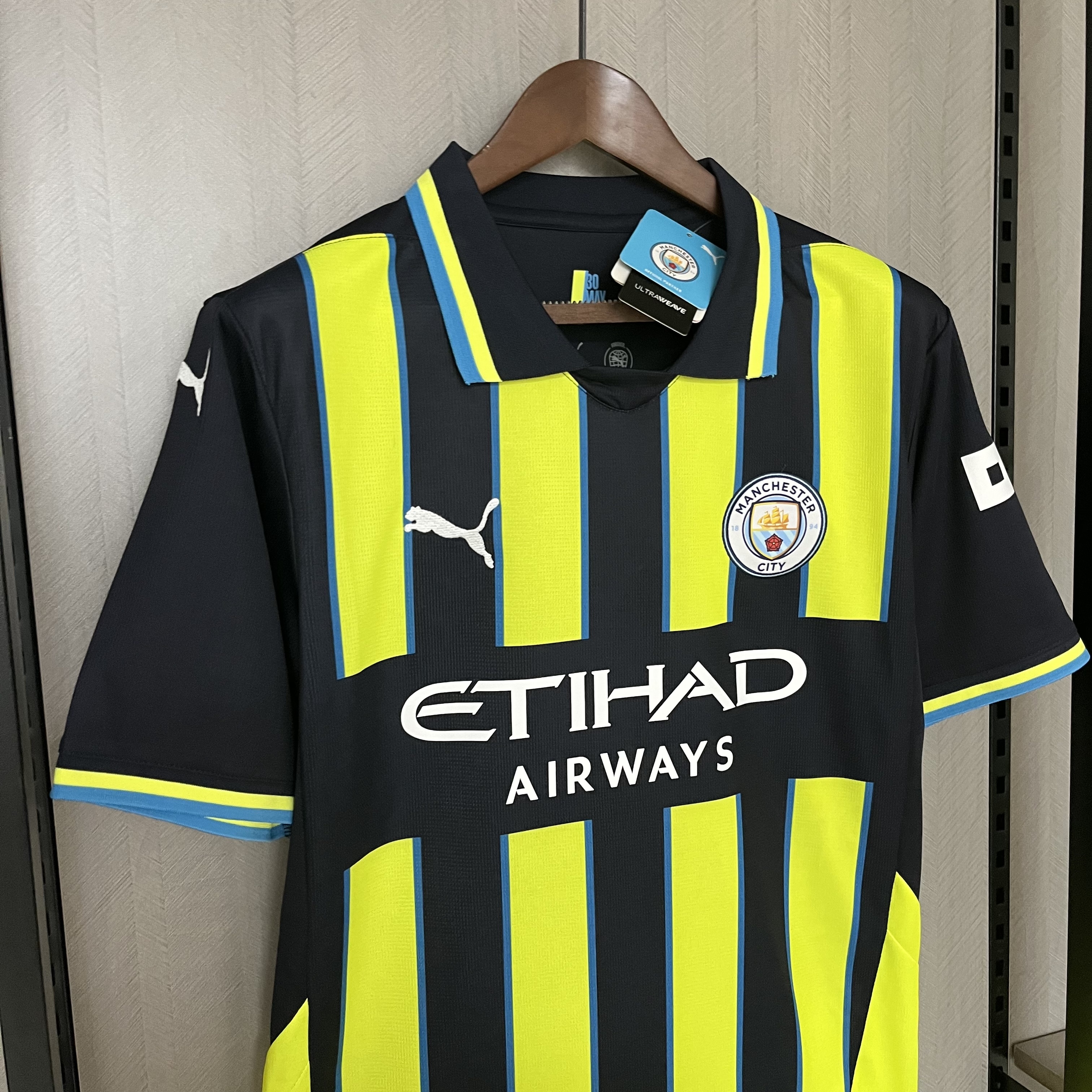 Manchester City 24/25 Fan Short Sleeve Away Jersey