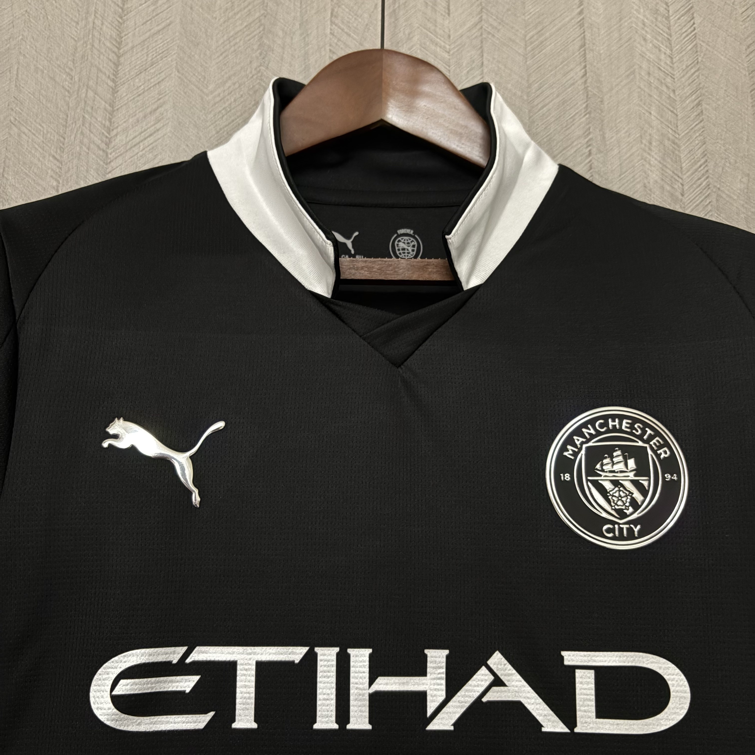Manchester City 24/25 Fan Short Sleeve Black Special Edition Jersey