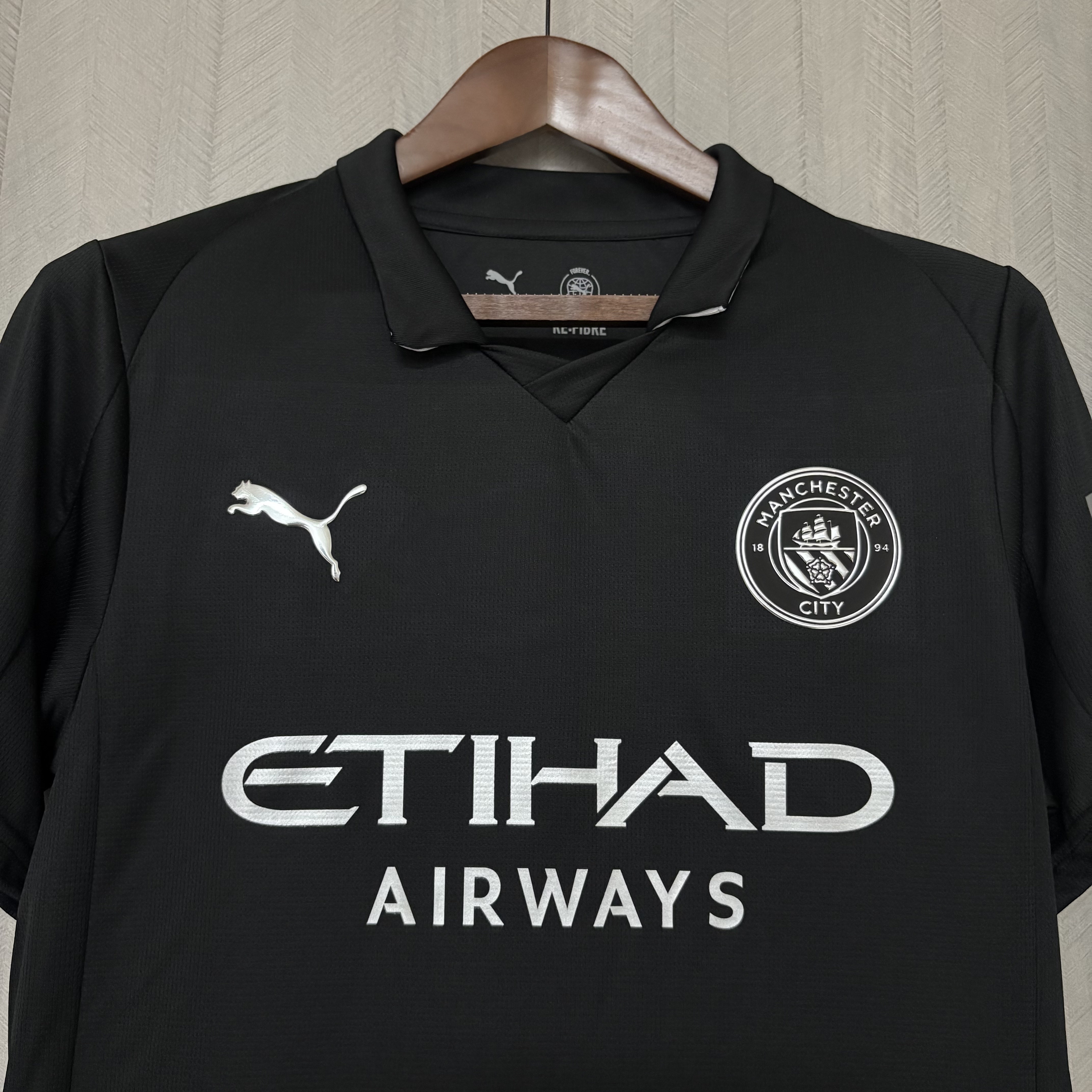 Manchester City 24/25 Fan Short Sleeve Black Special Edition Jersey
