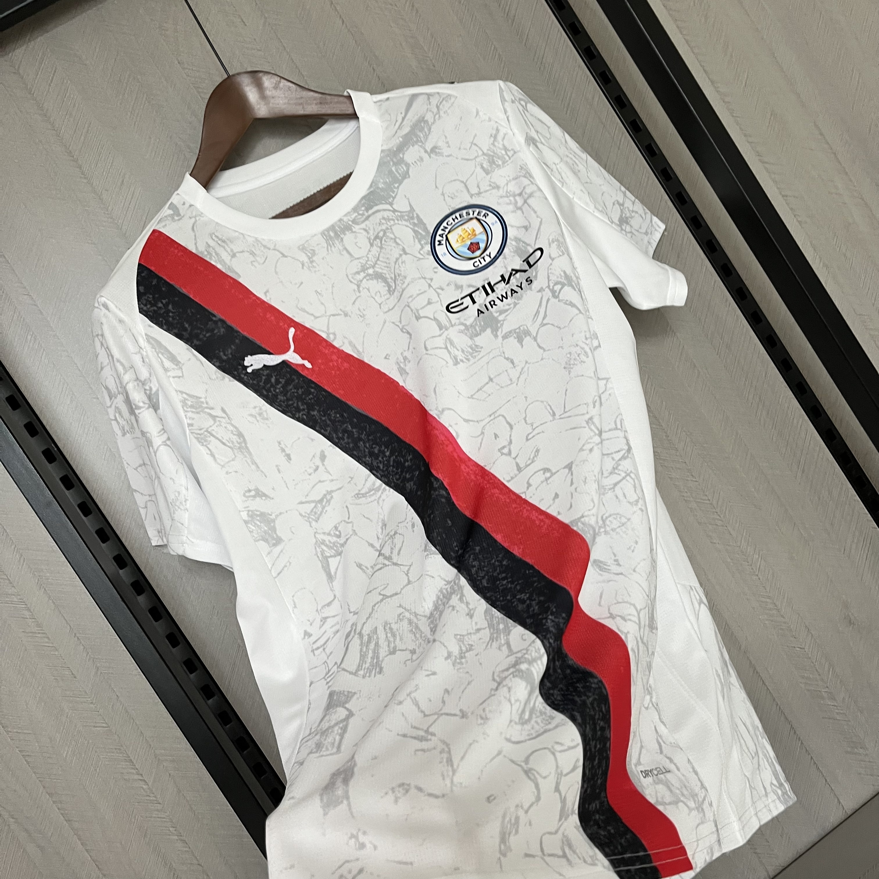 Manchester City 24/25 Fan Short Sleeve Home and Away Jersey