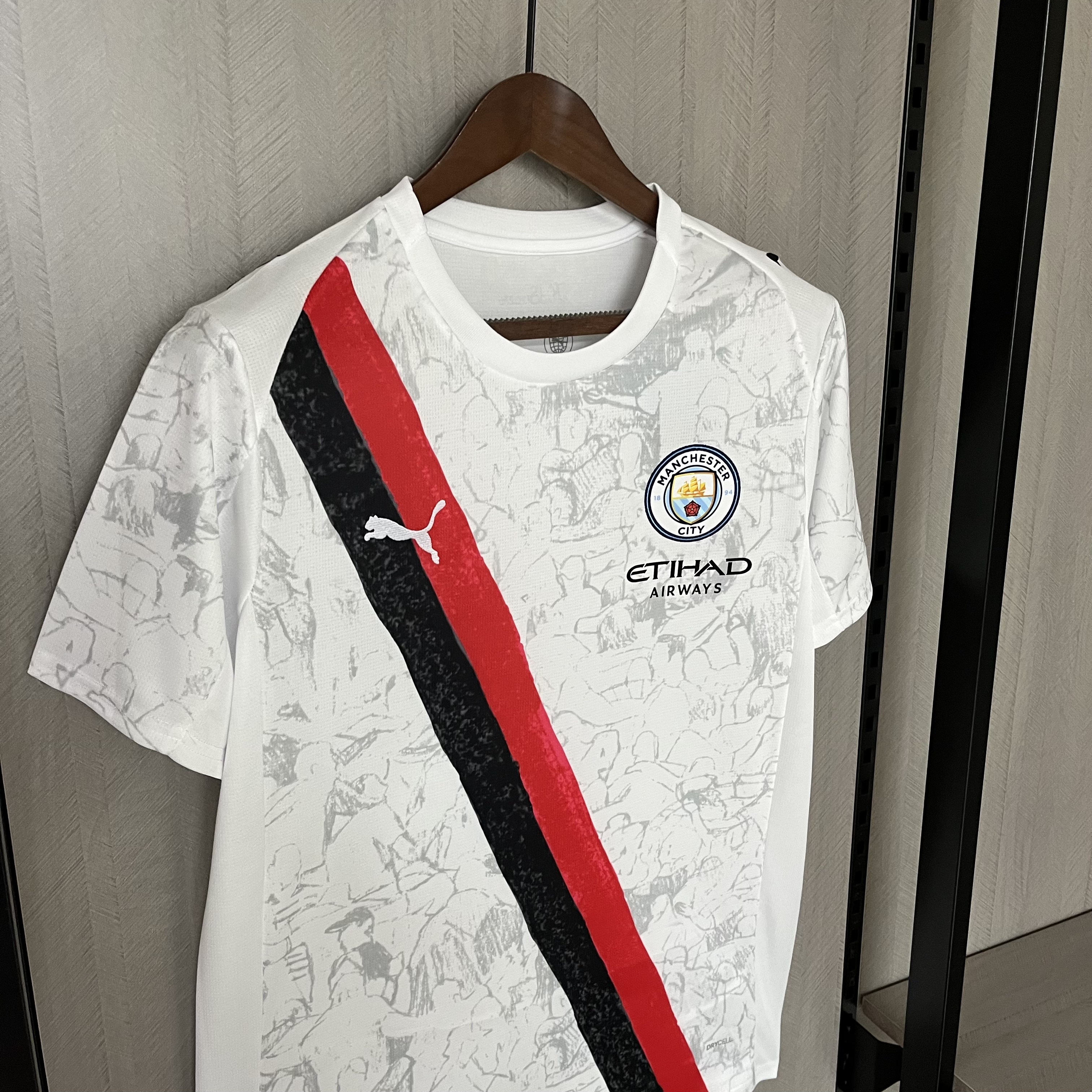 Manchester City 24/25 Fan Short Sleeve Home and Away Jersey