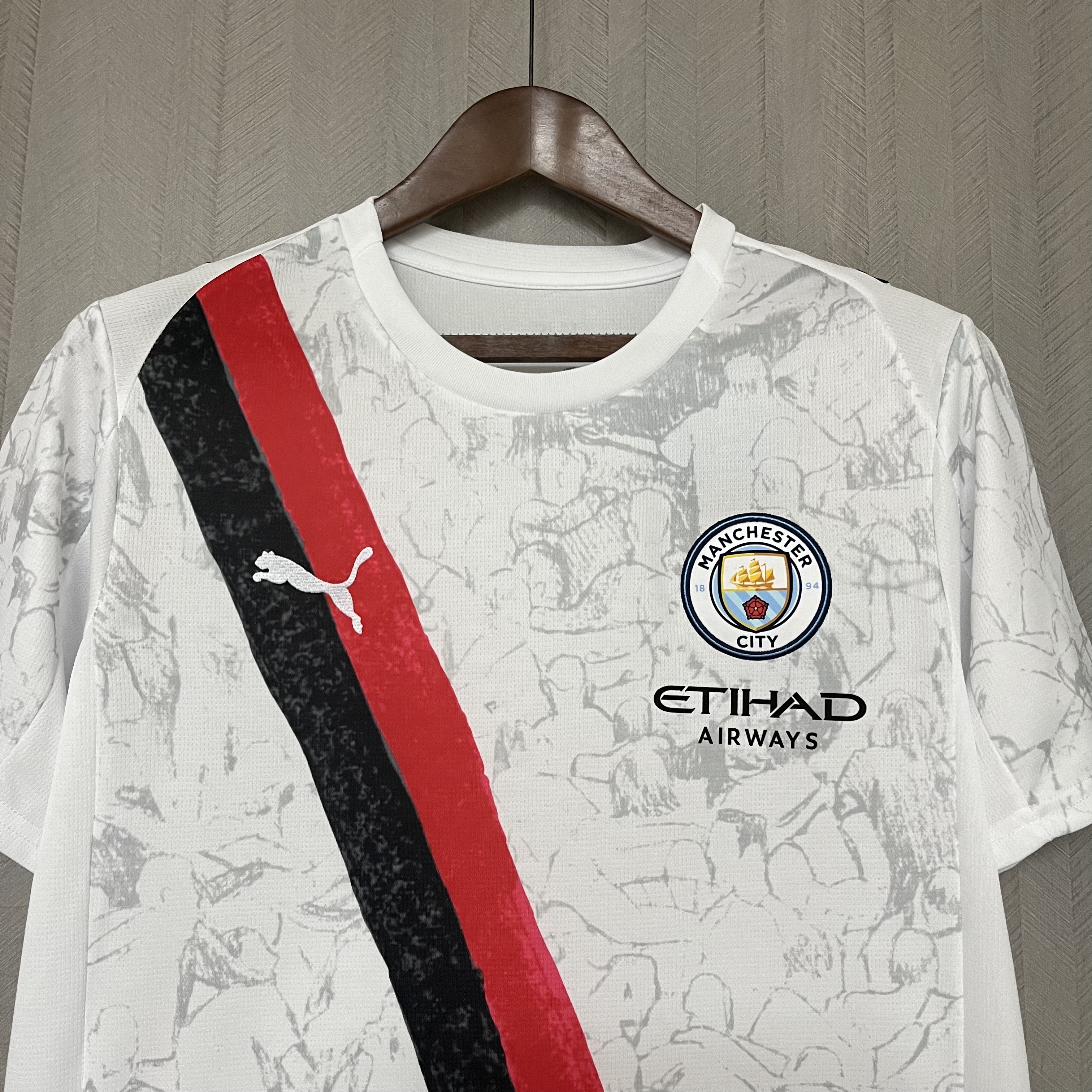 Manchester City 24/25 Fan Short Sleeve Home and Away Jersey