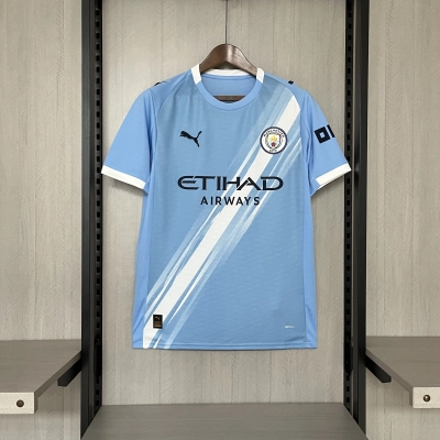 Manchester City 24/25 Fan Short Sleeve Home Jersey 01