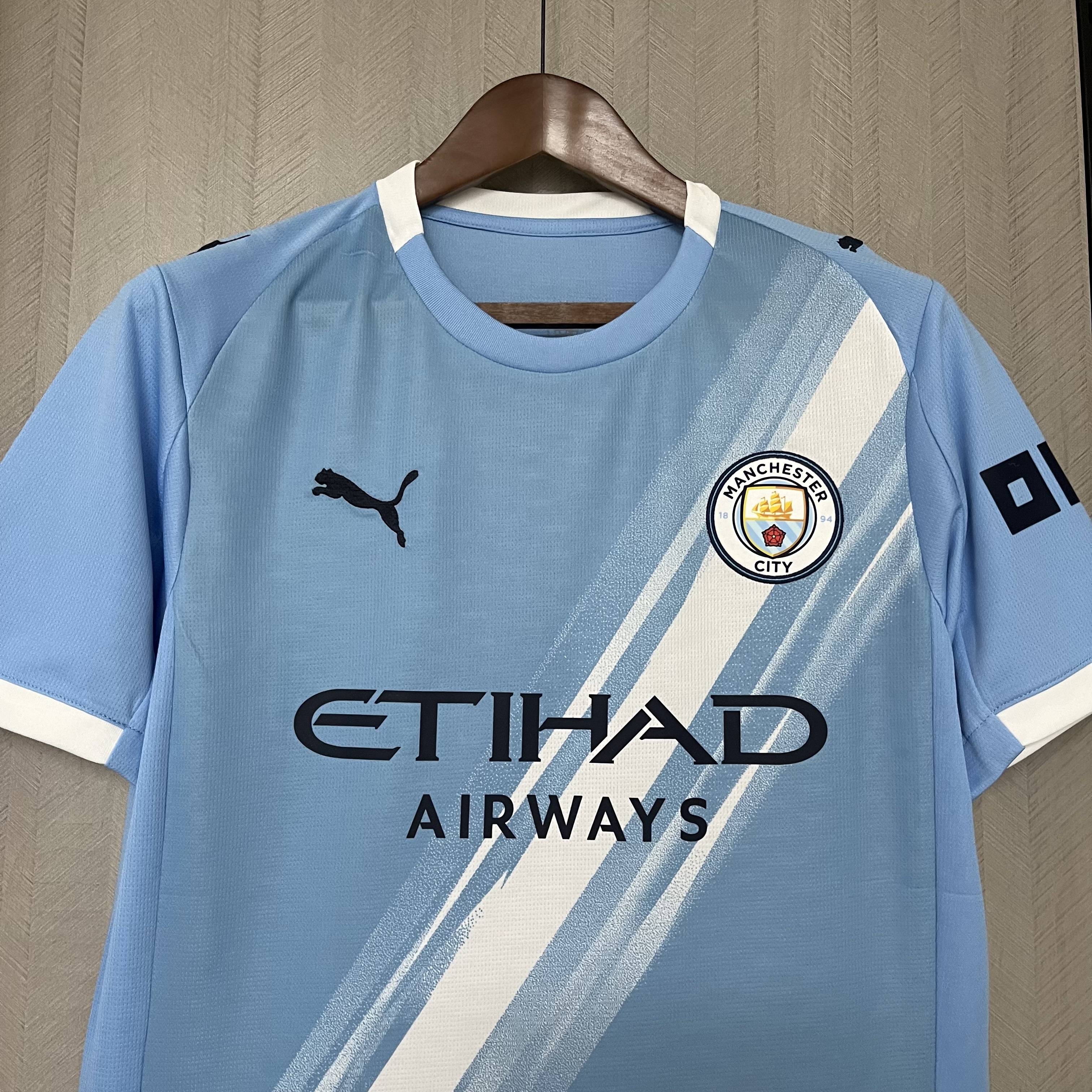 Manchester City 24/25 Fan Short Sleeve Home Jersey