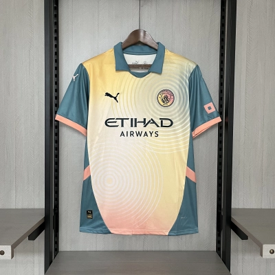 Manchester City 24/25 Fan Short Sleeve Home Jersey 01