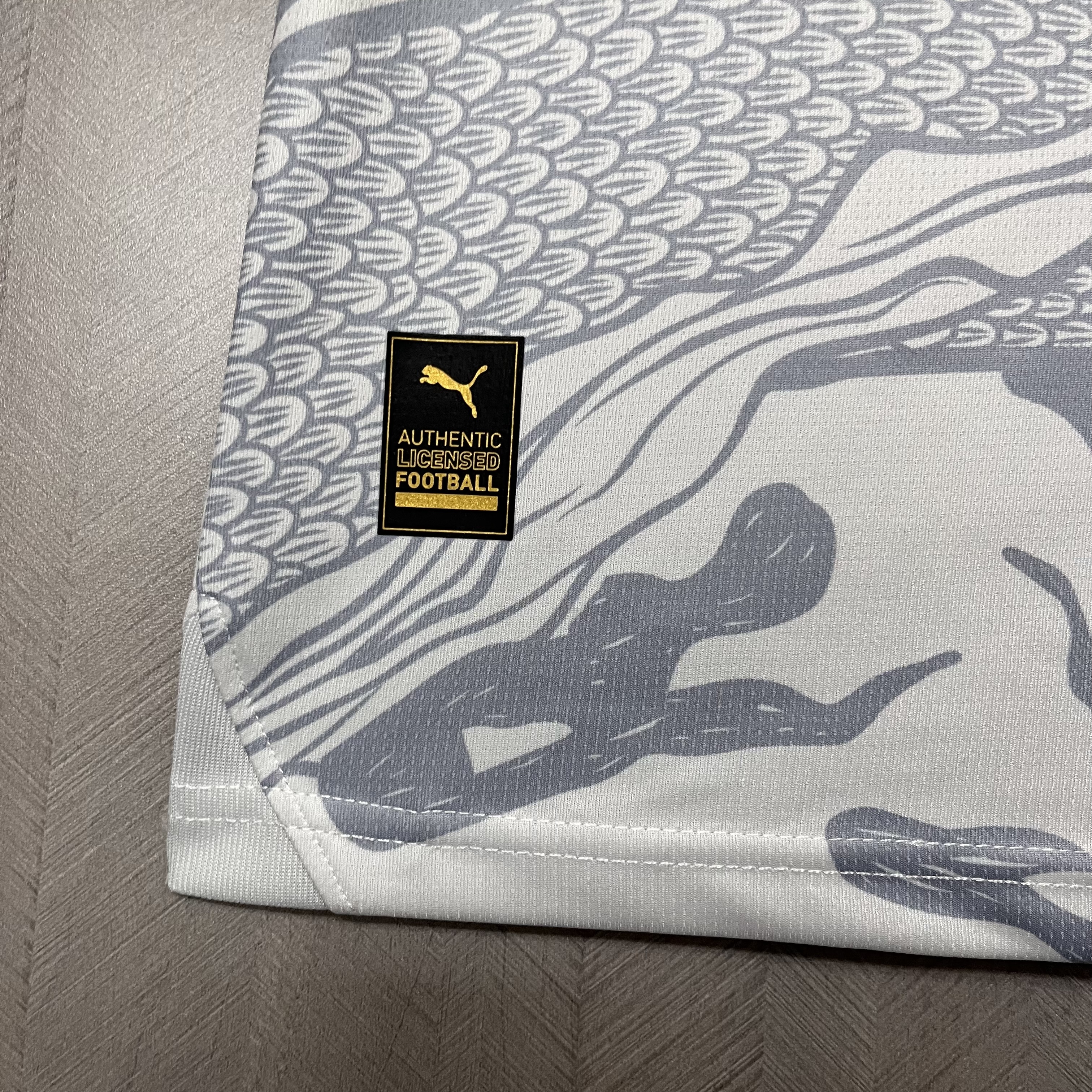 Manchester City 24/25 Fan Short Sleeve Year of the Dragon Special Edition Off-White Jersey