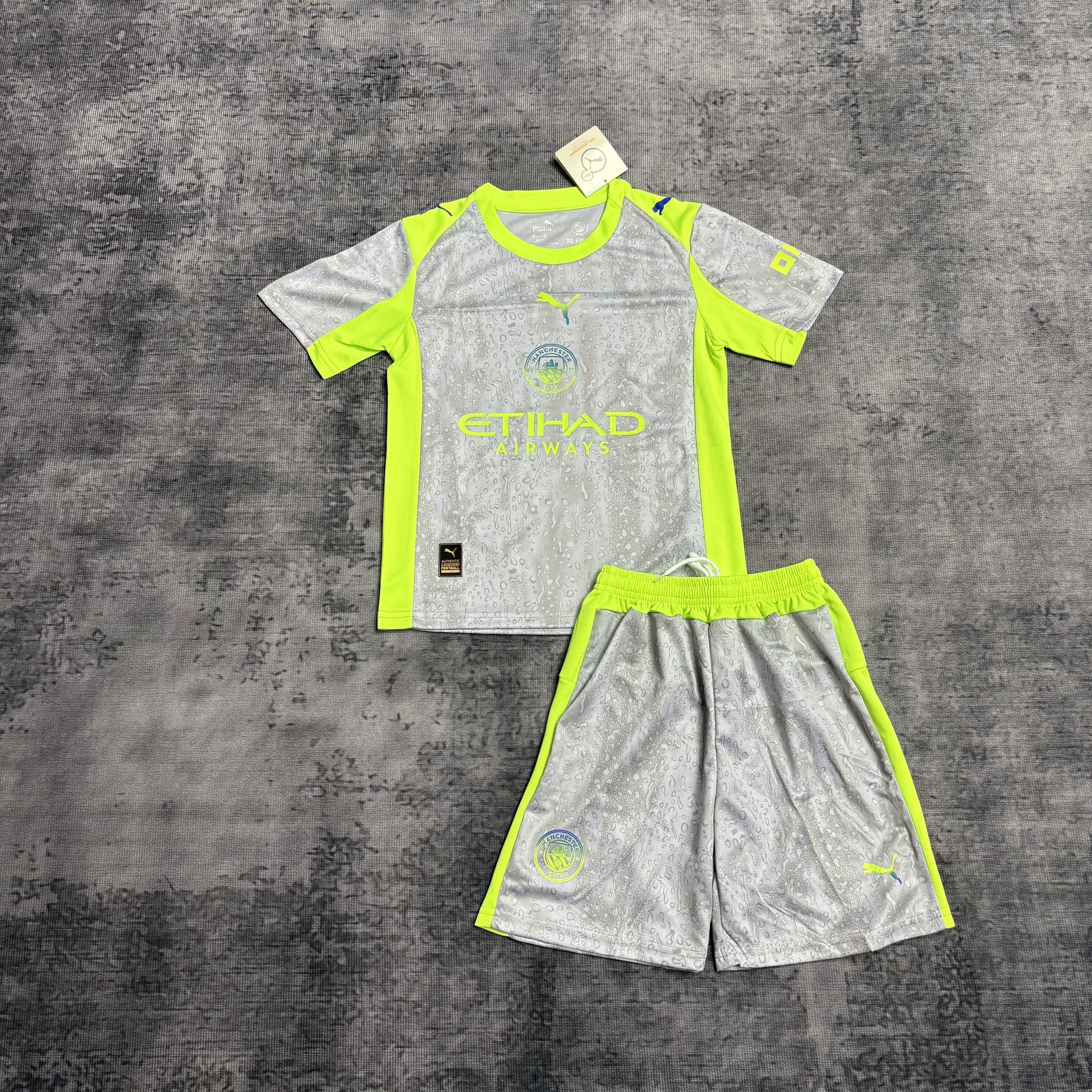 Manchester City 24/25 Kids Short Sleeve 3rd Kit Jersey