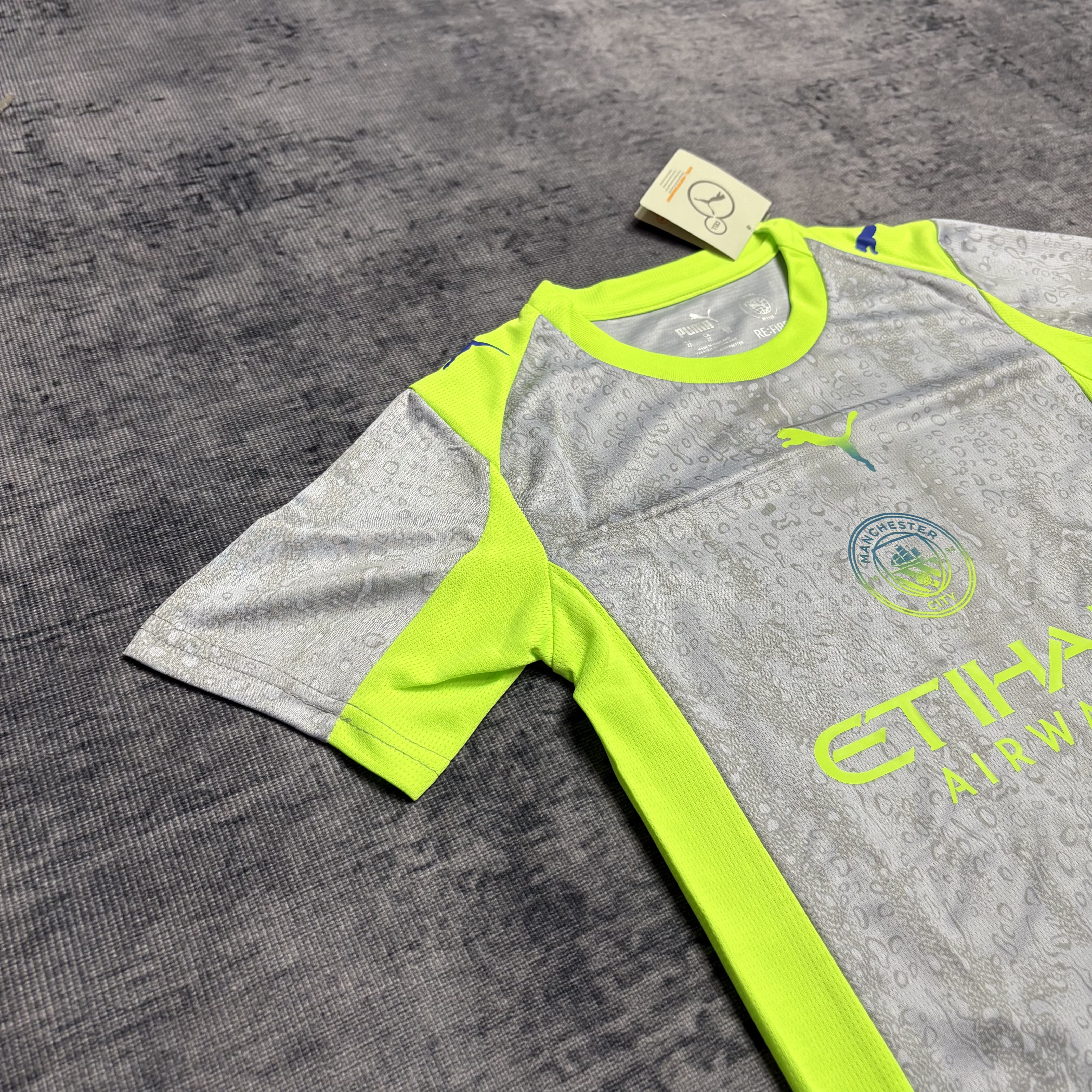 Manchester City 24/25 Kids Short Sleeve 3rd Kit Jersey