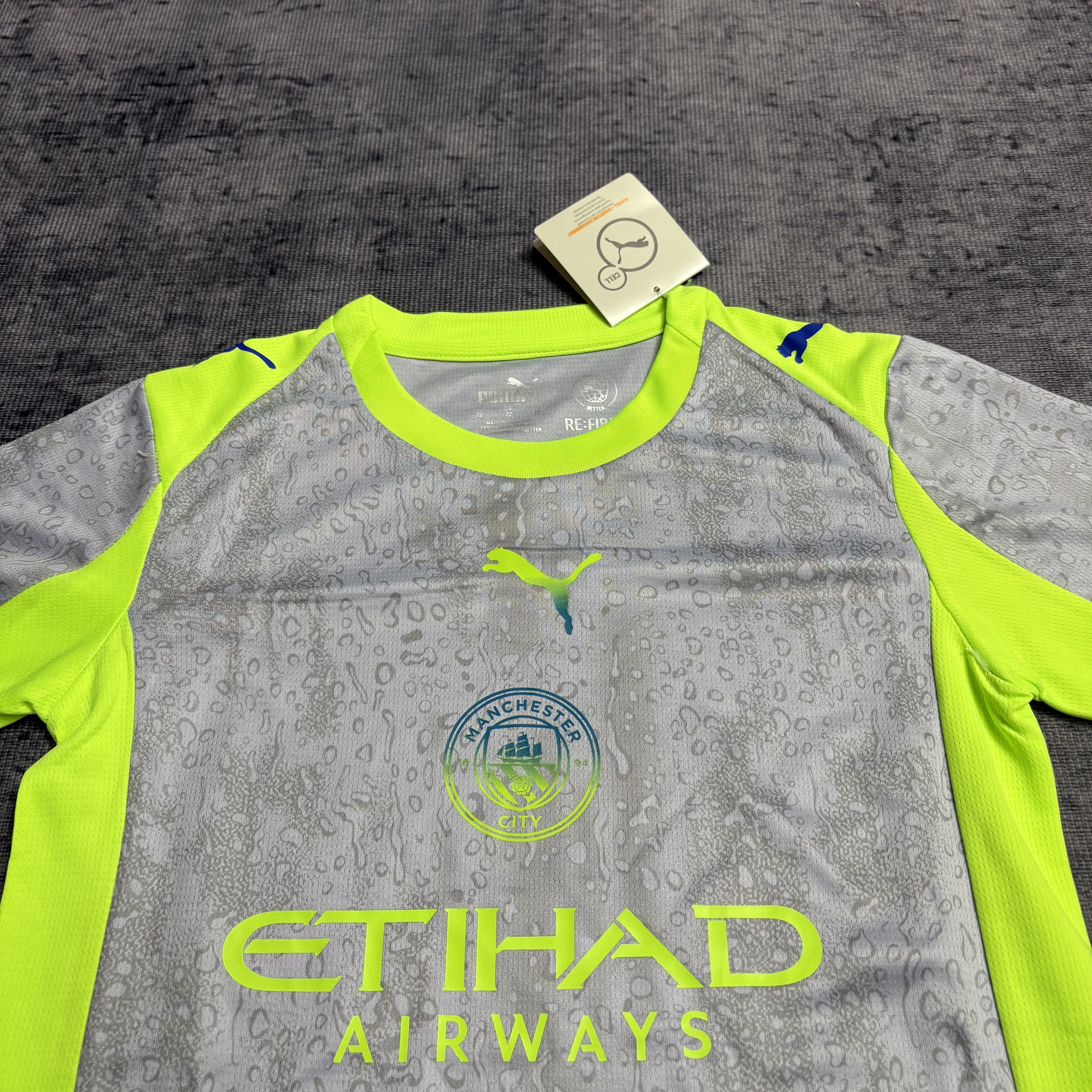 Manchester City 24/25 Kids Short Sleeve 3rd Kit Jersey