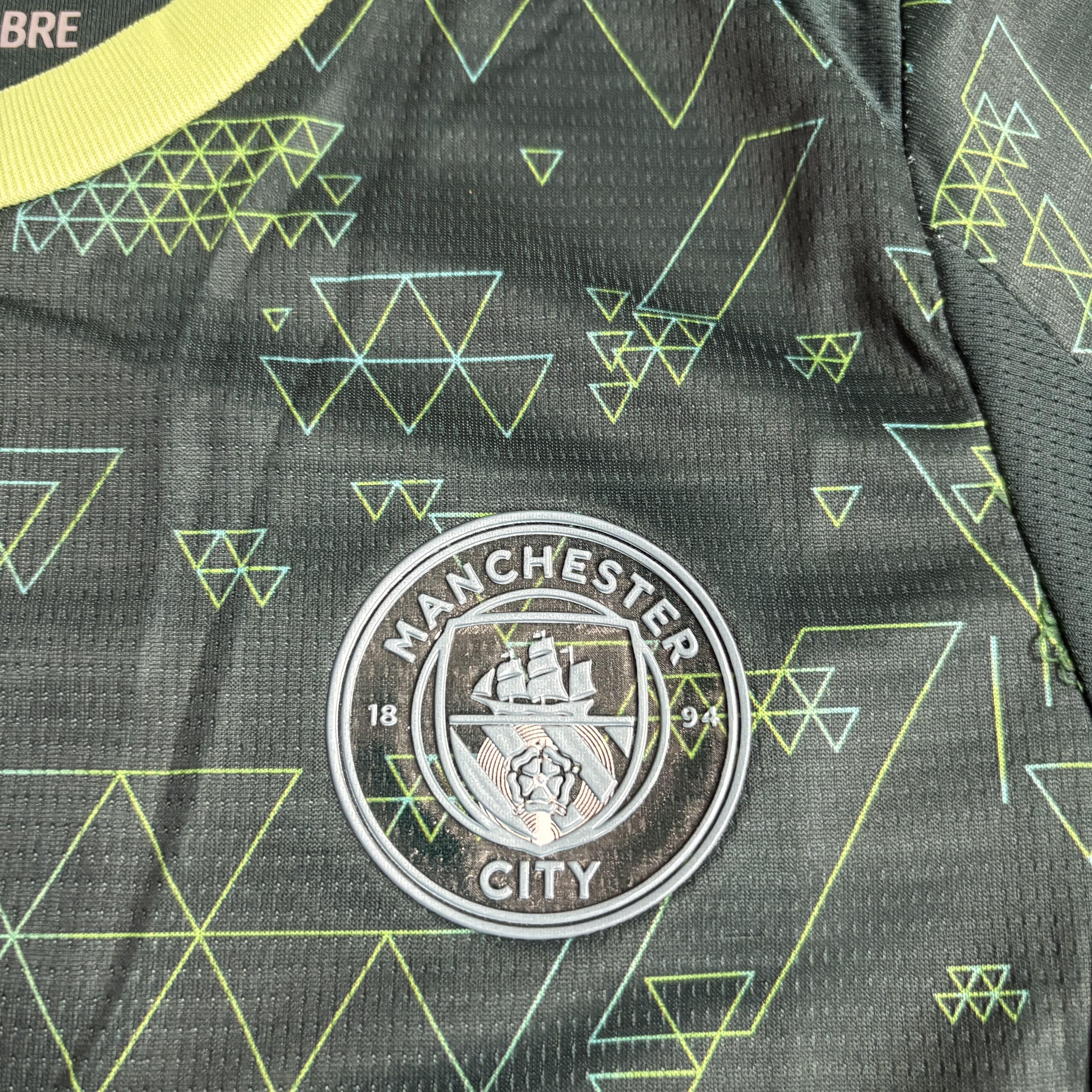 Manchester City 24/25 Kids Short Sleeve 4th Kit Jersey