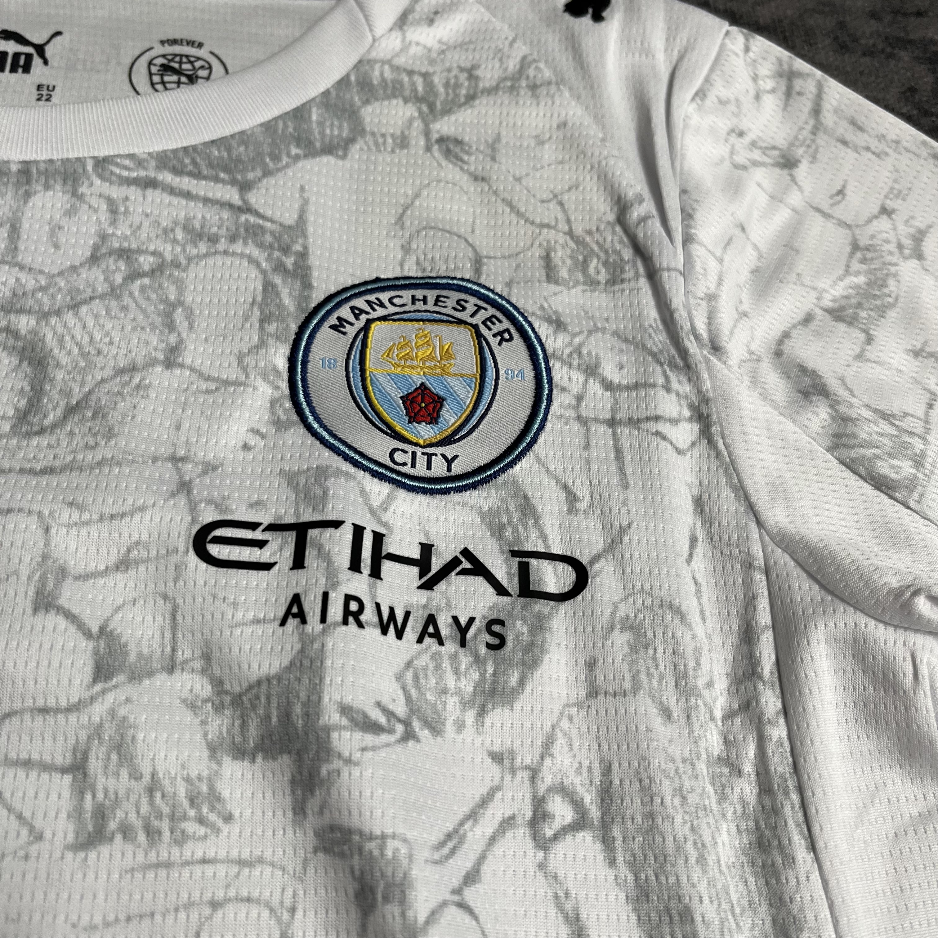 Manchester City 24/25 Kids Short Sleeve Away Jersey
