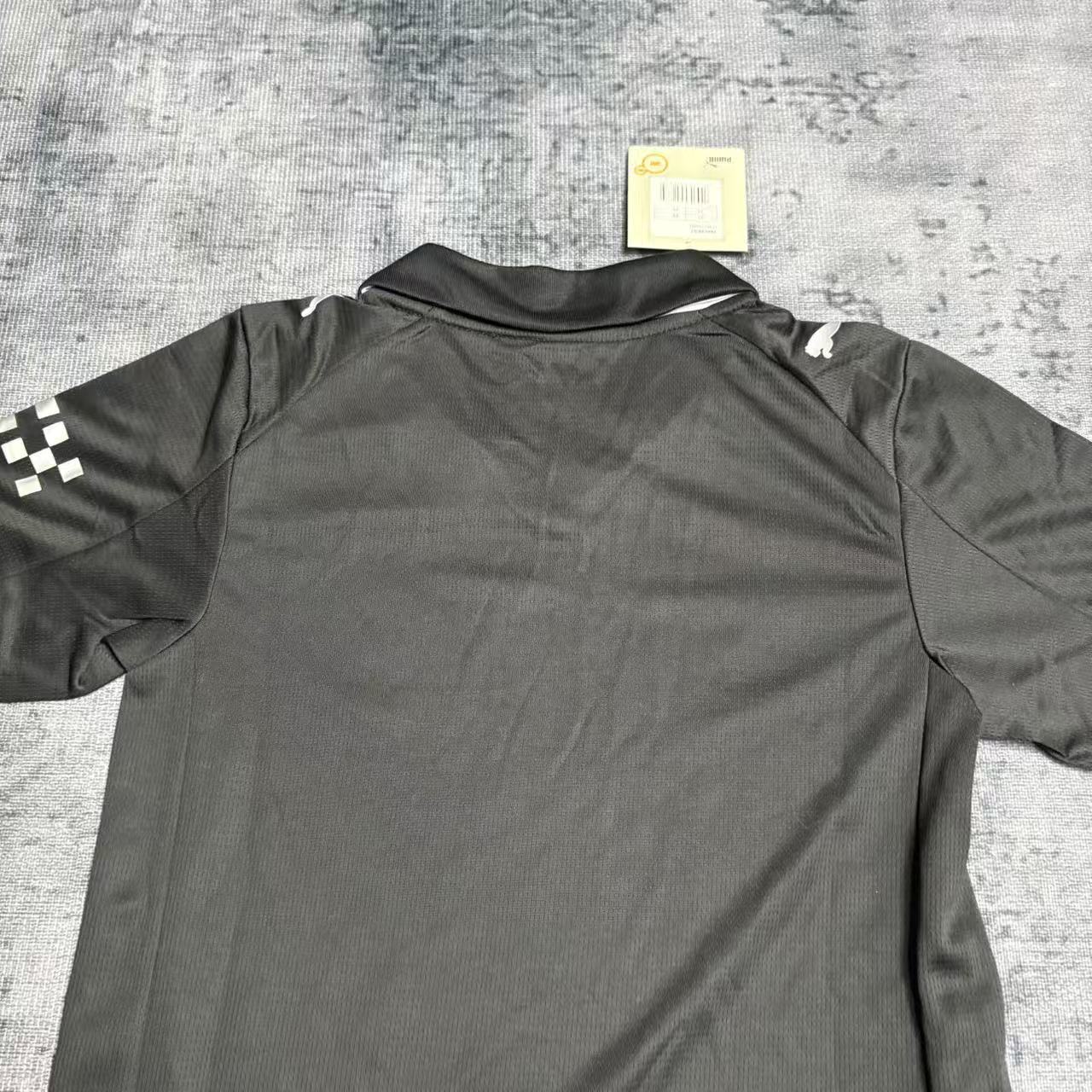 Manchester City 24/25 Kids Short Sleeve Black Jersey