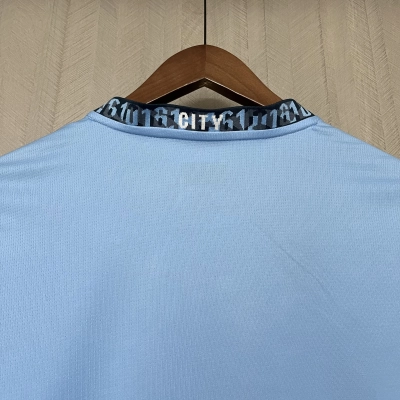 Manchester City 24/25 Kids Short Sleeve Home Jersey 02