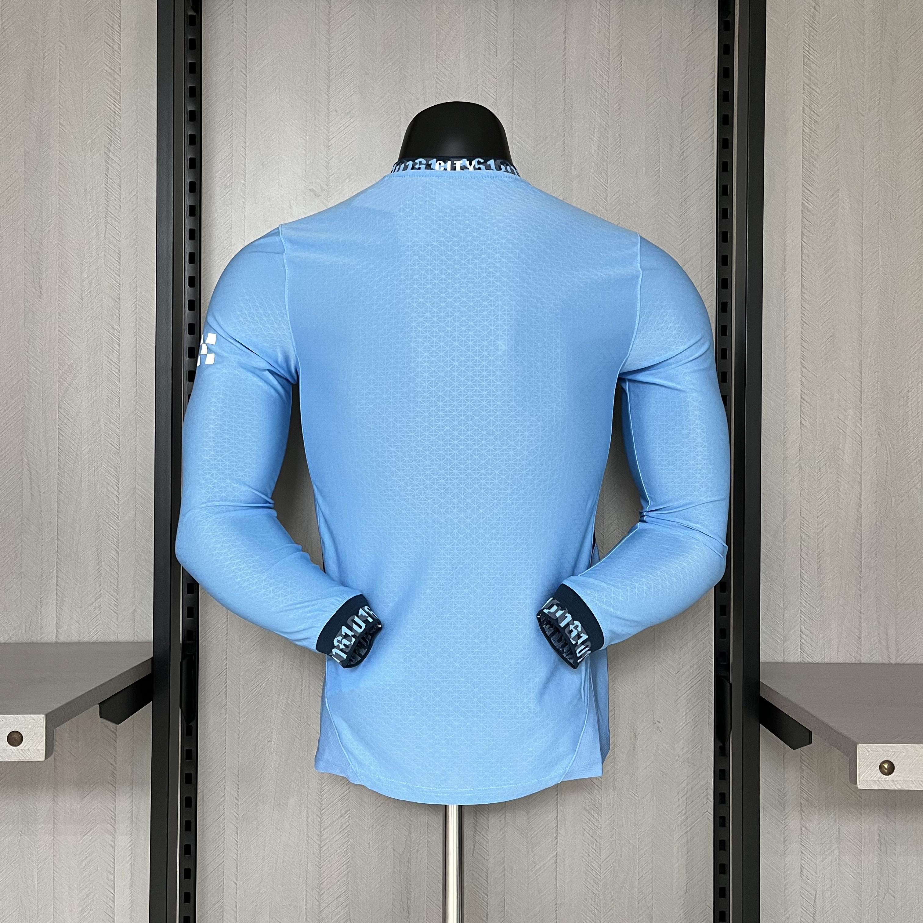 Manchester City 24/25 Player Long Sleeve Home Jersey