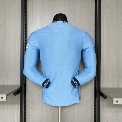 Manchester City 24/25 Player Long Sleeve Home Jersey 02