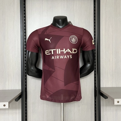 Manchester City 24/25 Player Short Sleeve 3rd Kit Jersey 01