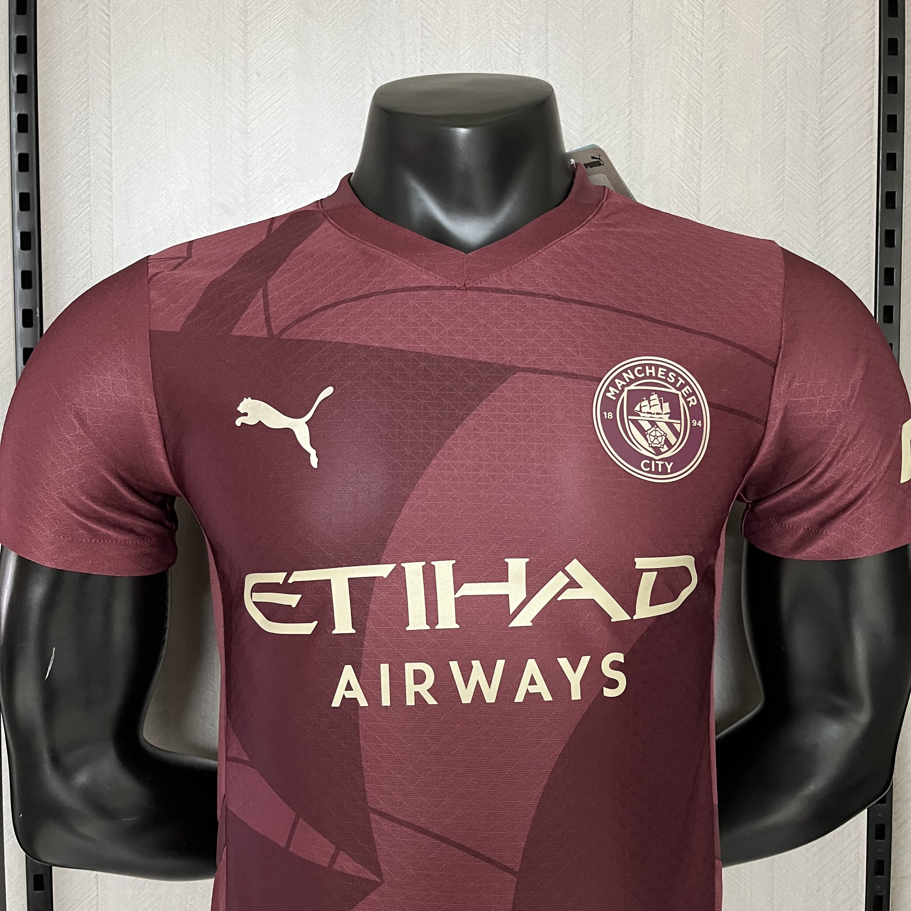 Manchester City 24/25 Player Short Sleeve 3rd Kit Jersey