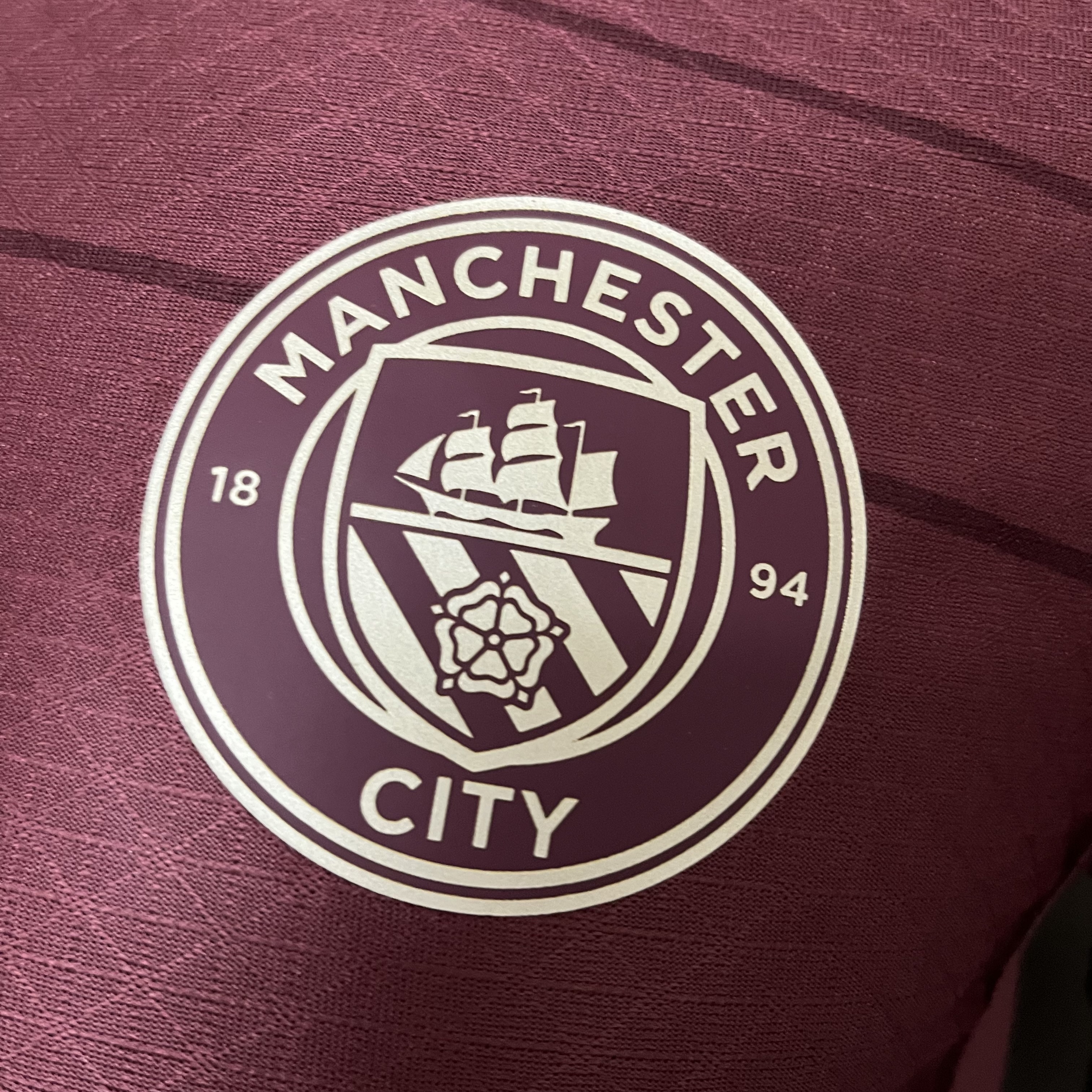 Manchester City 24/25 Player Short Sleeve 3rd Kit Jersey