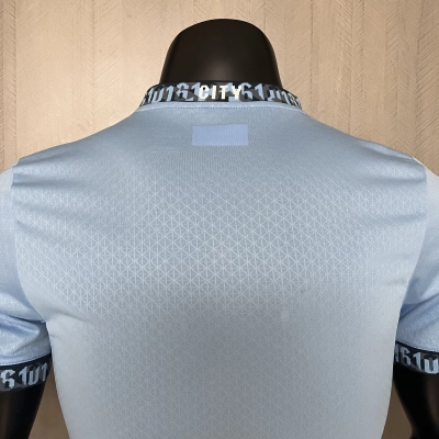 Manchester City 24/25 Player Short Sleeve Home Jersey 02