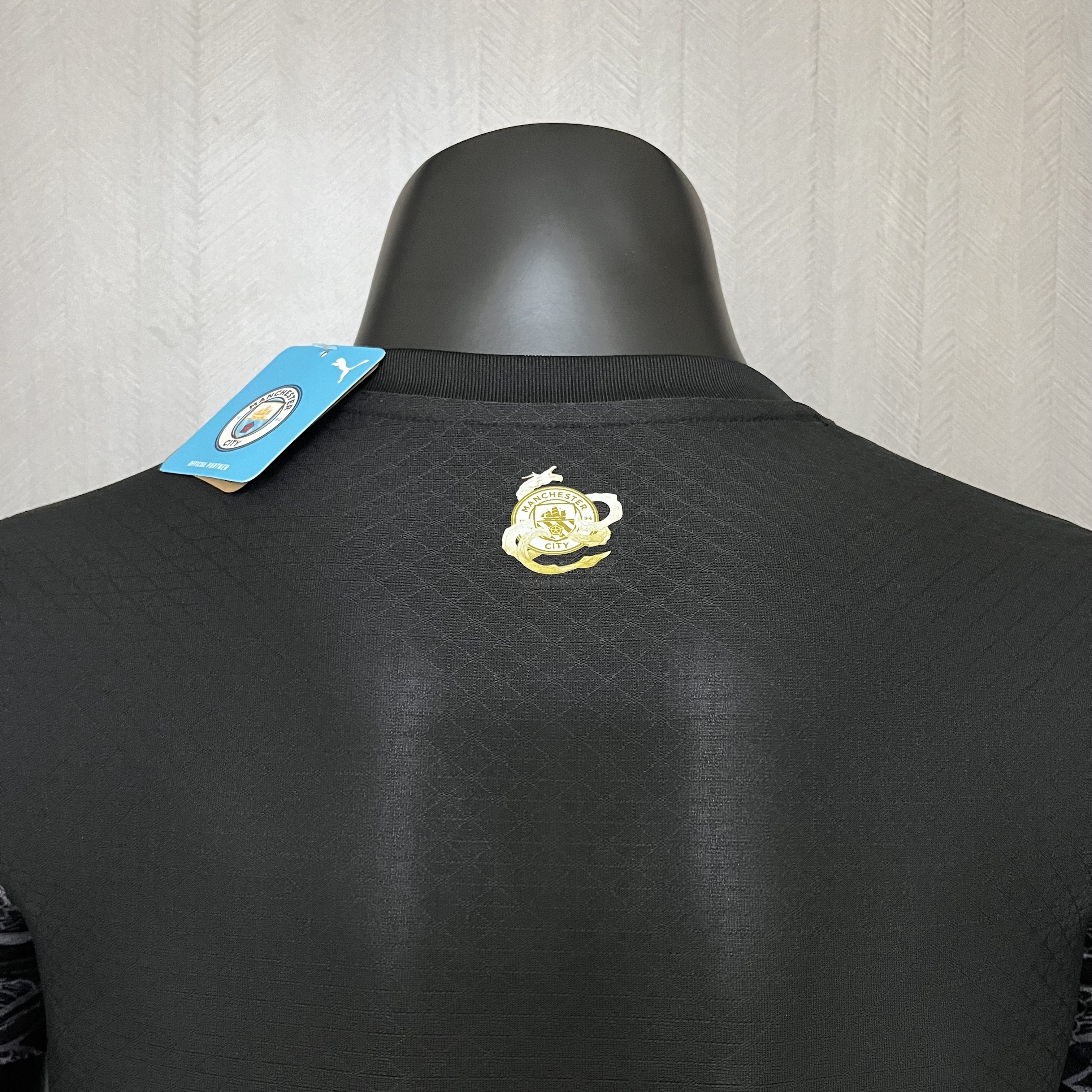 Manchester City 24/25 Player Short Sleeve Year of the Dragon Special Black Jersey
