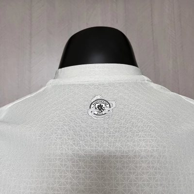 Manchester City 24/25 Player Short Sleeve Year of the Dragon Special Edition Off-White Jersey 02