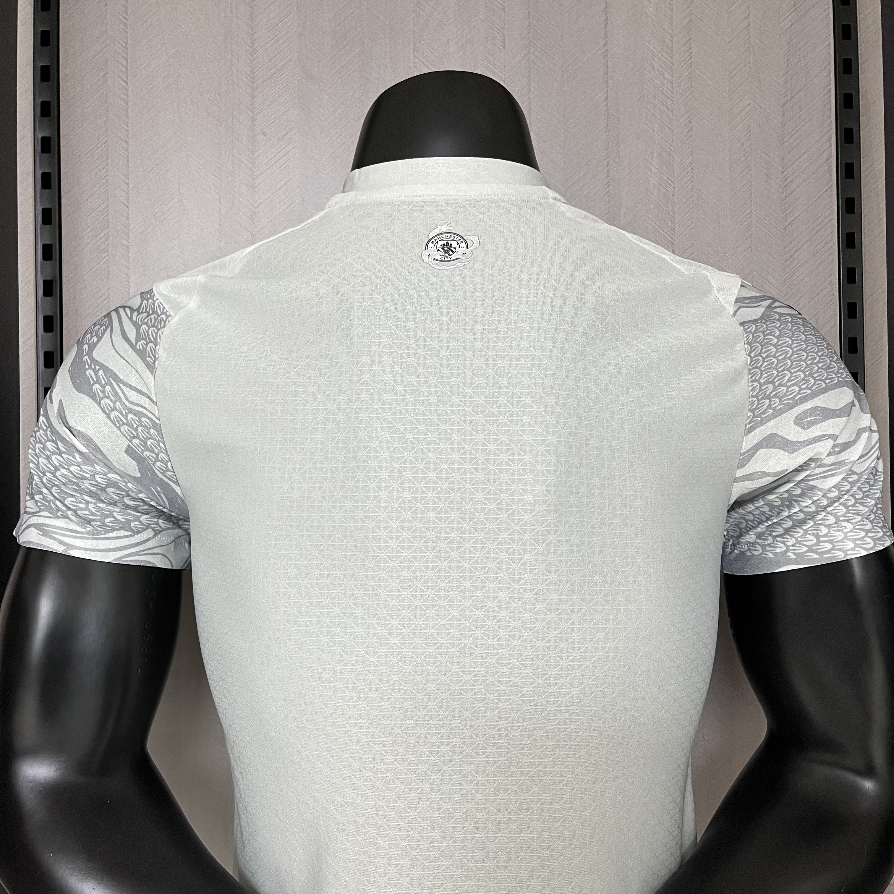 Manchester City 24/25 Player Short Sleeve Year of the Dragon Special Edition Off-White Jersey