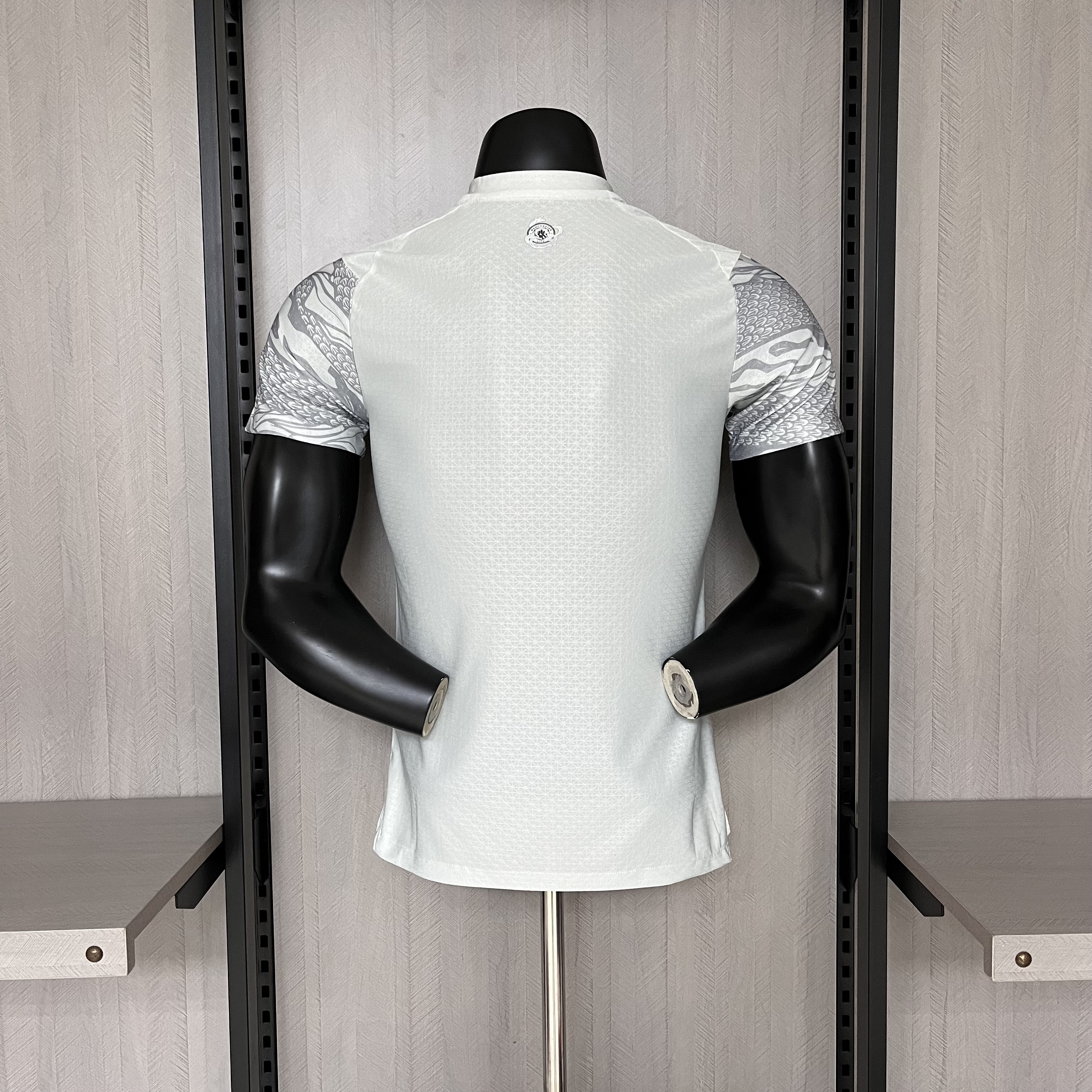 Manchester City 24/25 Player Short Sleeve Year of the Dragon Special Edition Off-White Jersey