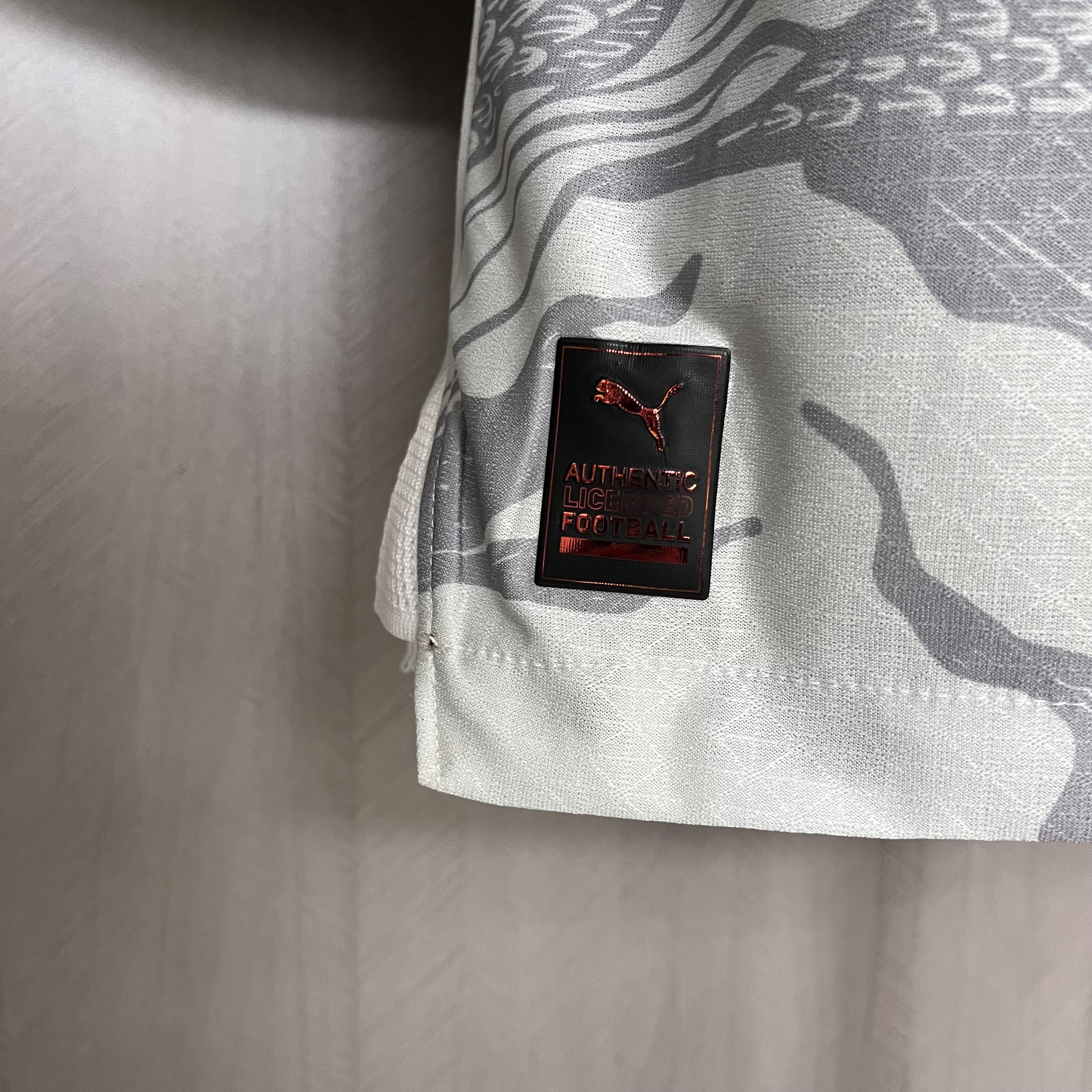 Manchester City 24/25 Player Short Sleeve Year of the Dragon Special Edition Off-White Jersey