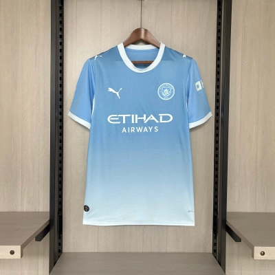 Manchester City 25/26 Fan Short Sleeve Home Jersey 01