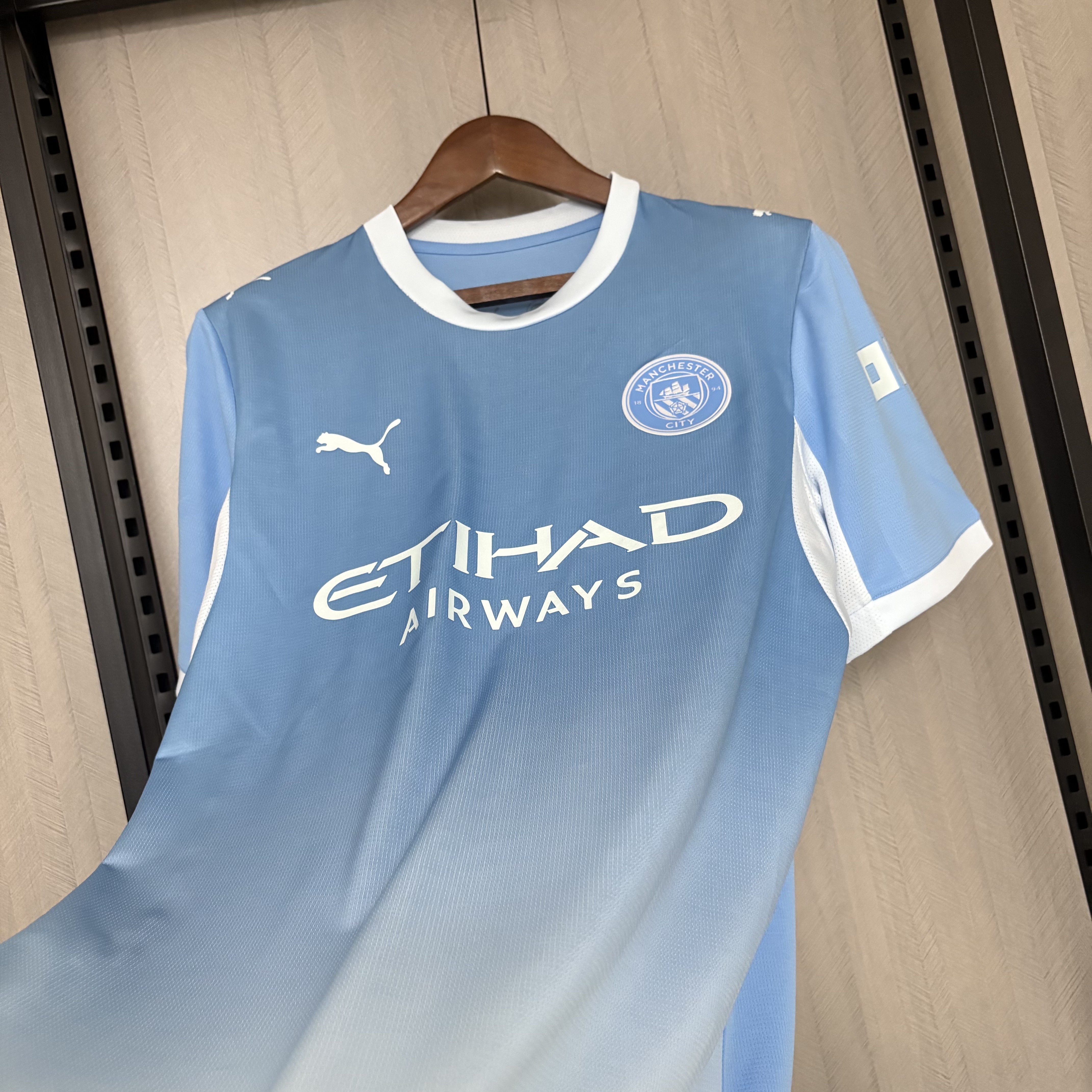Manchester City 25/26 Fan Short Sleeve Home Jersey