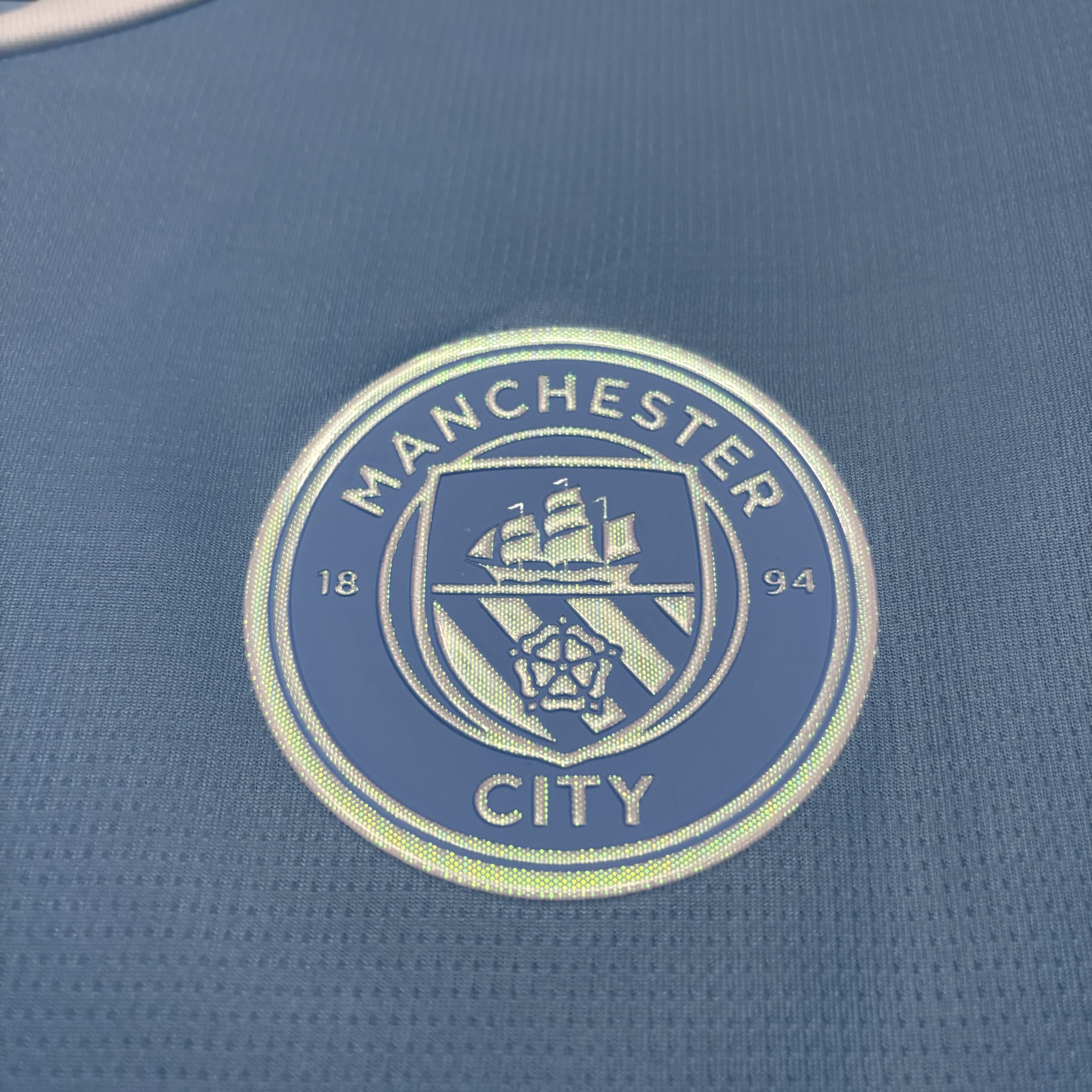 Manchester City 25/26 Fan Short Sleeve Home Jersey