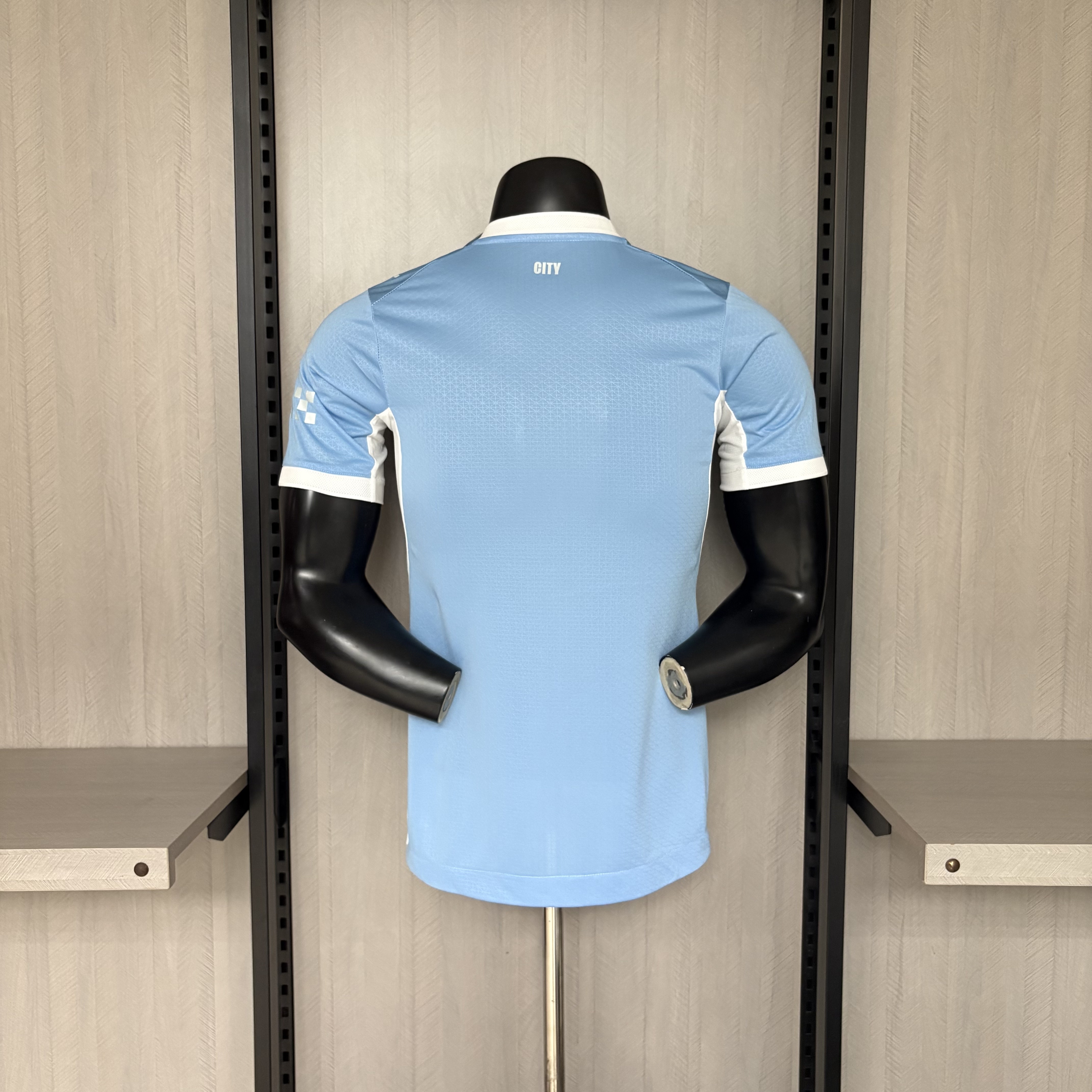 Manchester City 25/26 Player Short Sleeve Home Jersey