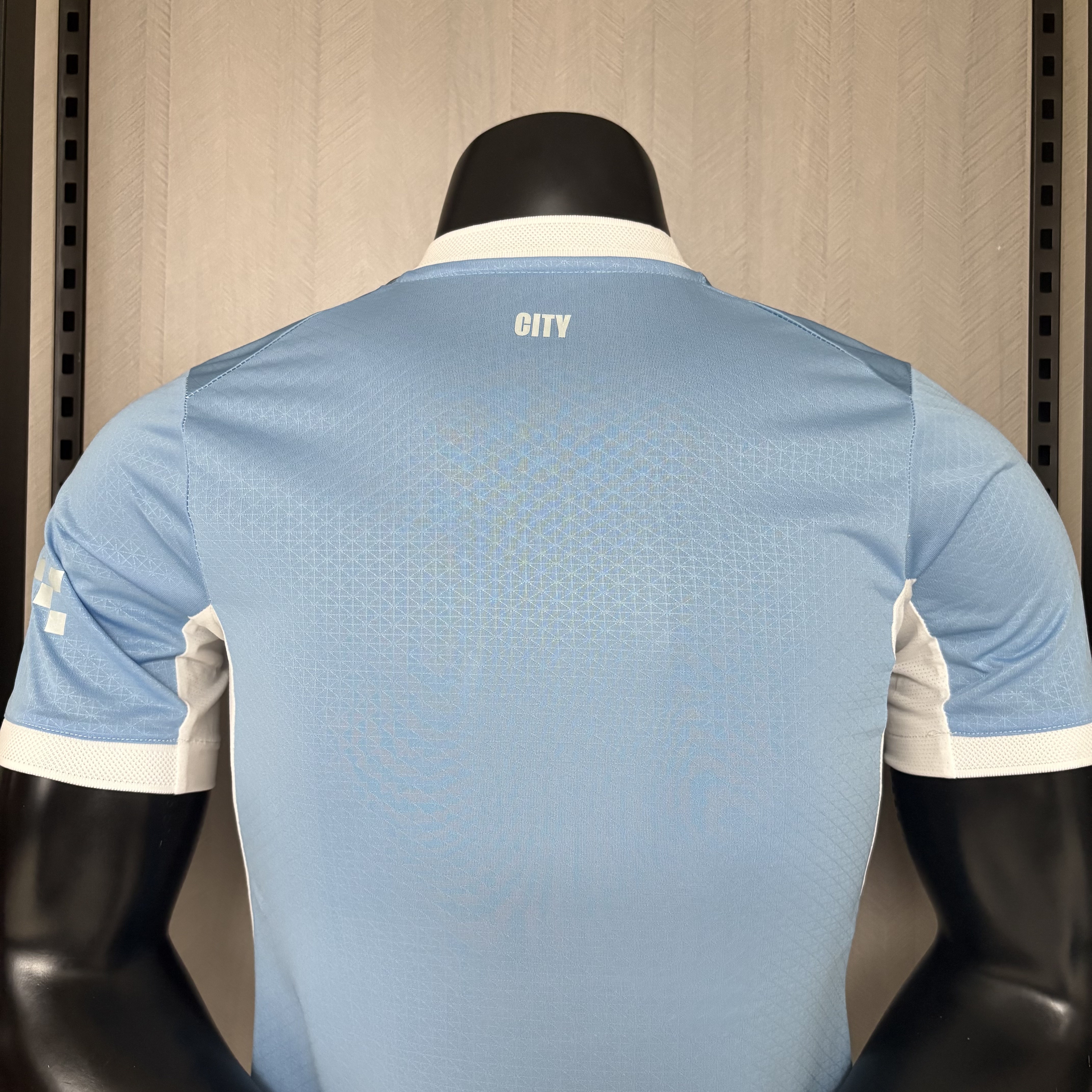 Manchester City 25/26 Player Short Sleeve Home Jersey