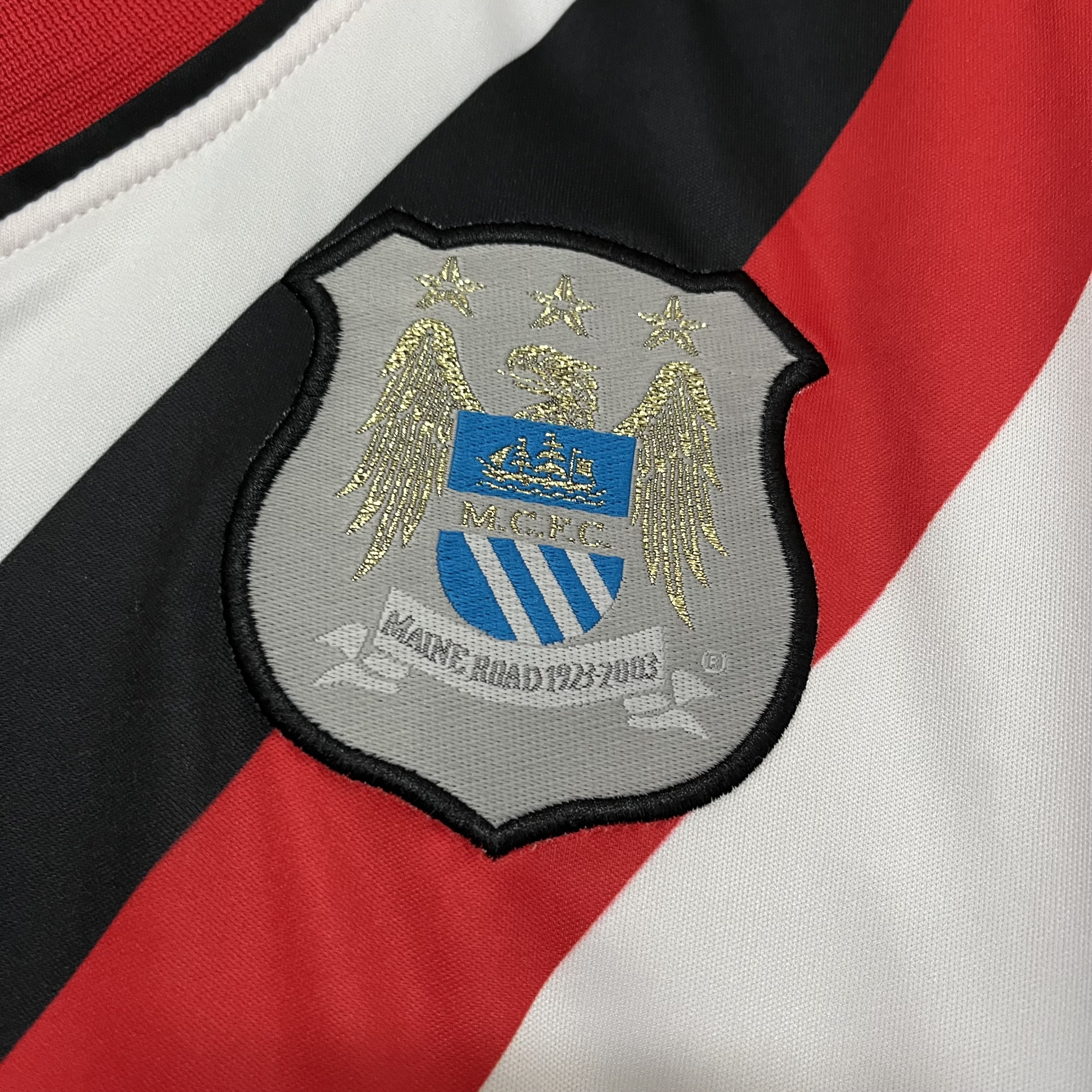 Manchester City Retro 02/03 Fan Short Sleeve Away Jersey