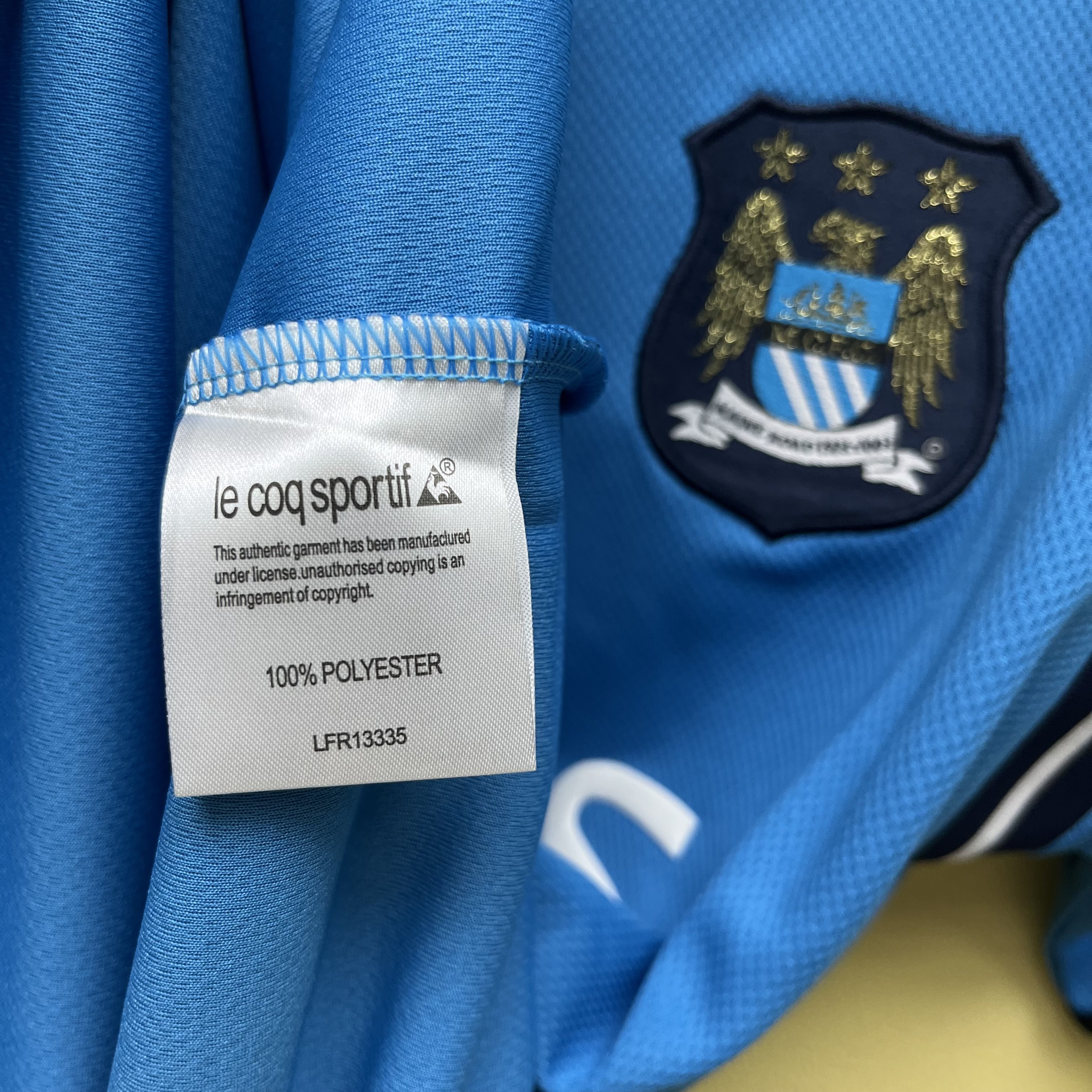 Manchester City Retro 02/03 Fan Short Sleeve Home Jersey