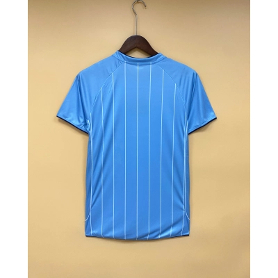 Manchester City Retro 07/08 Fan Short Sleeve Home Jersey 02
