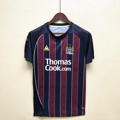 Manchester City Retro 08/09 Fan Short Sleeve Away Jersey 01