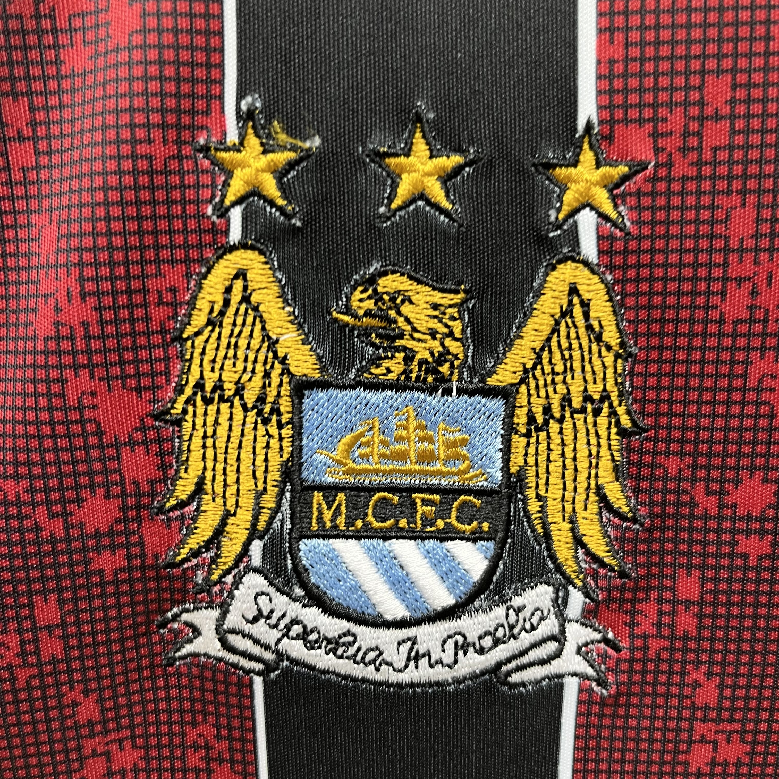 Manchester City Retro 08/09 Fan Short Sleeve Away Jersey