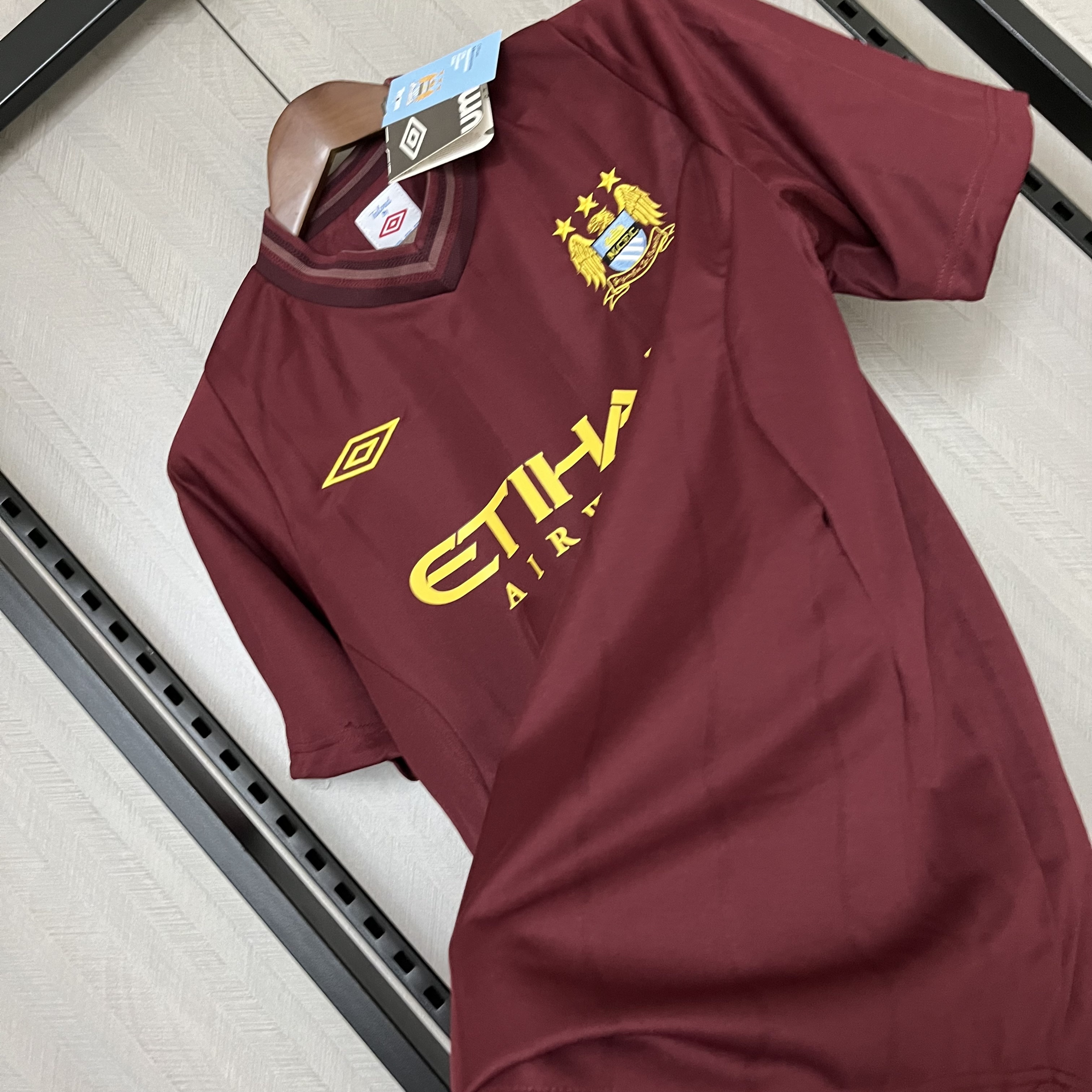 Manchester City Retro 12/13 Fan Short Sleeve Away Jersey
