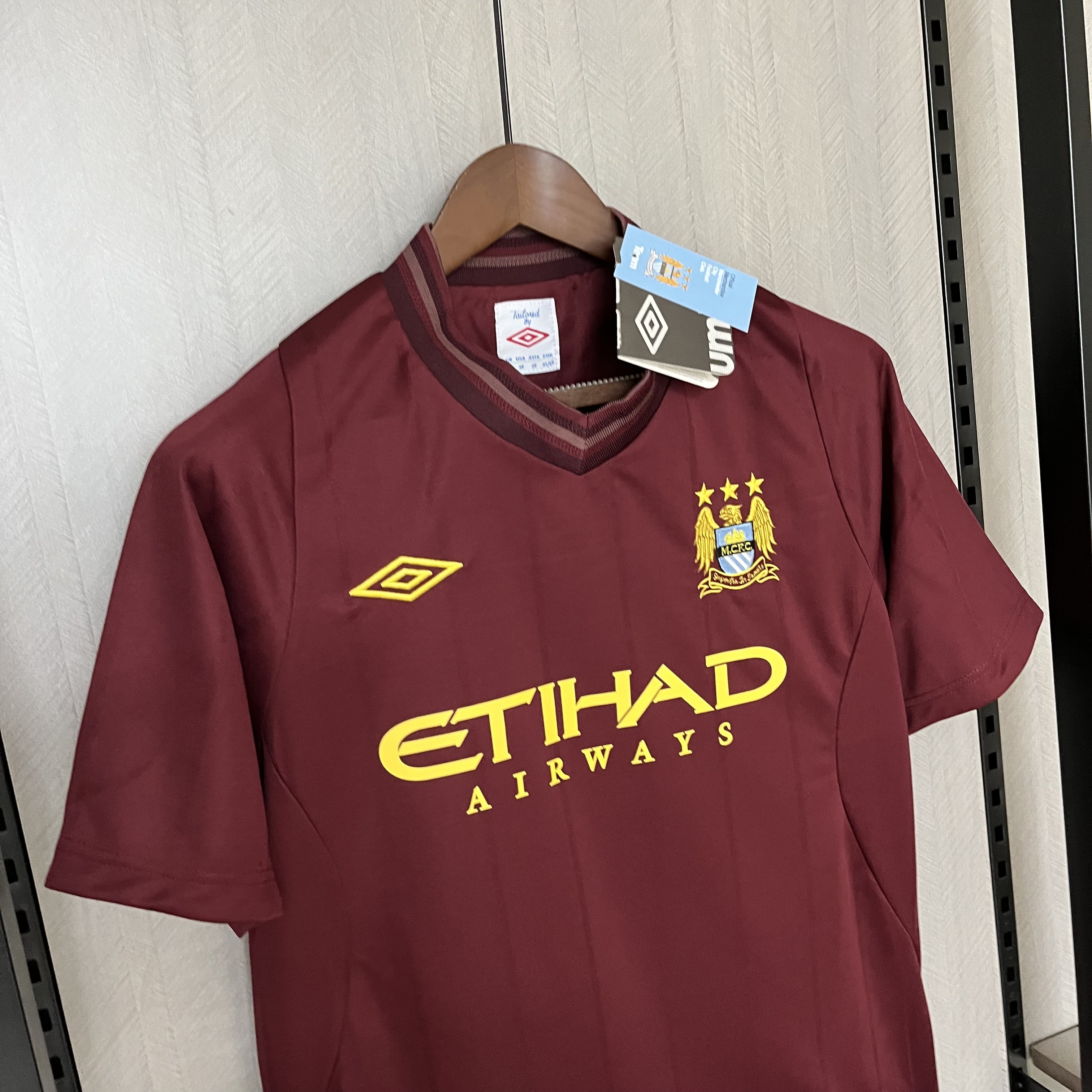 Manchester City Retro 12/13 Fan Short Sleeve Away Jersey