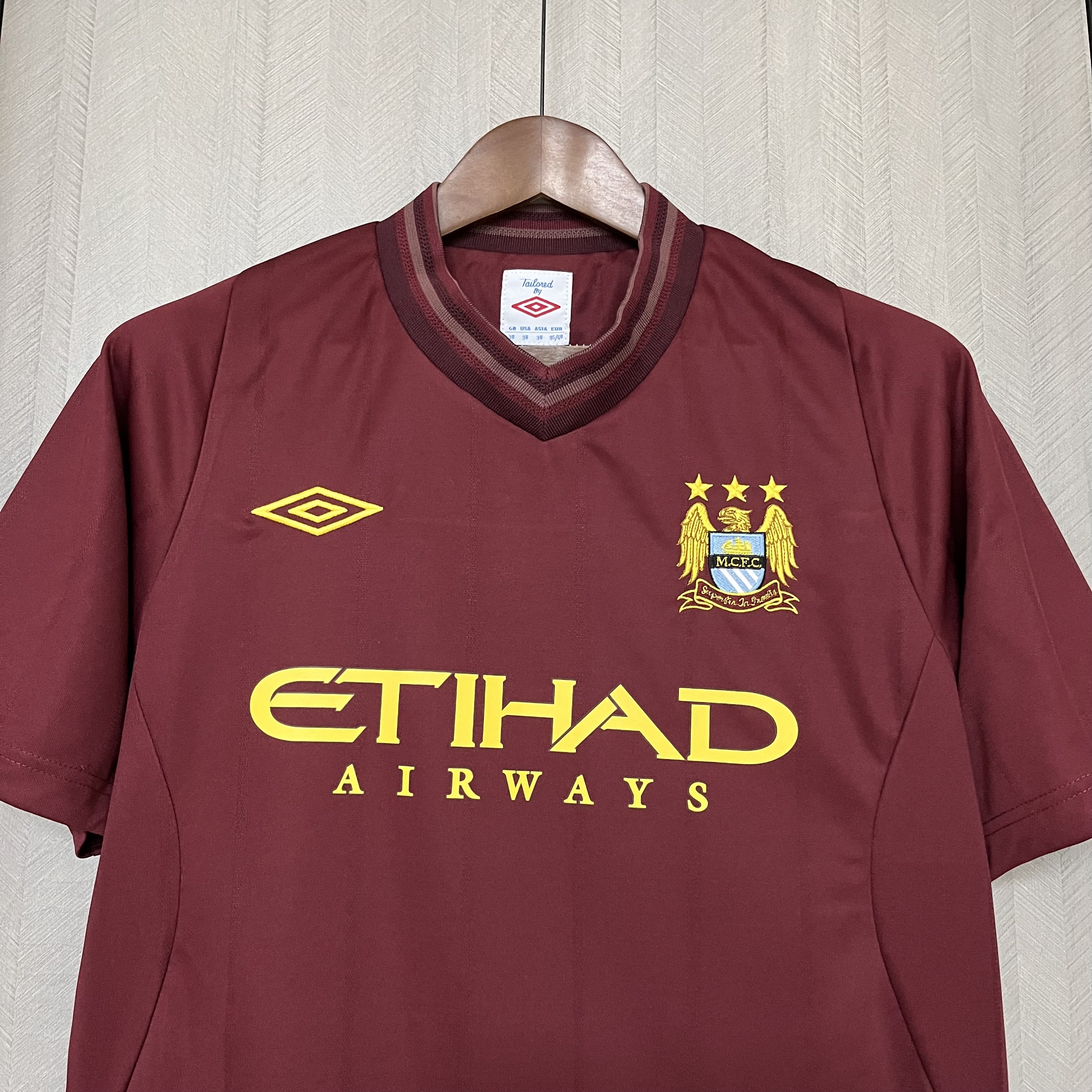 Manchester City Retro 12/13 Fan Short Sleeve Away Jersey
