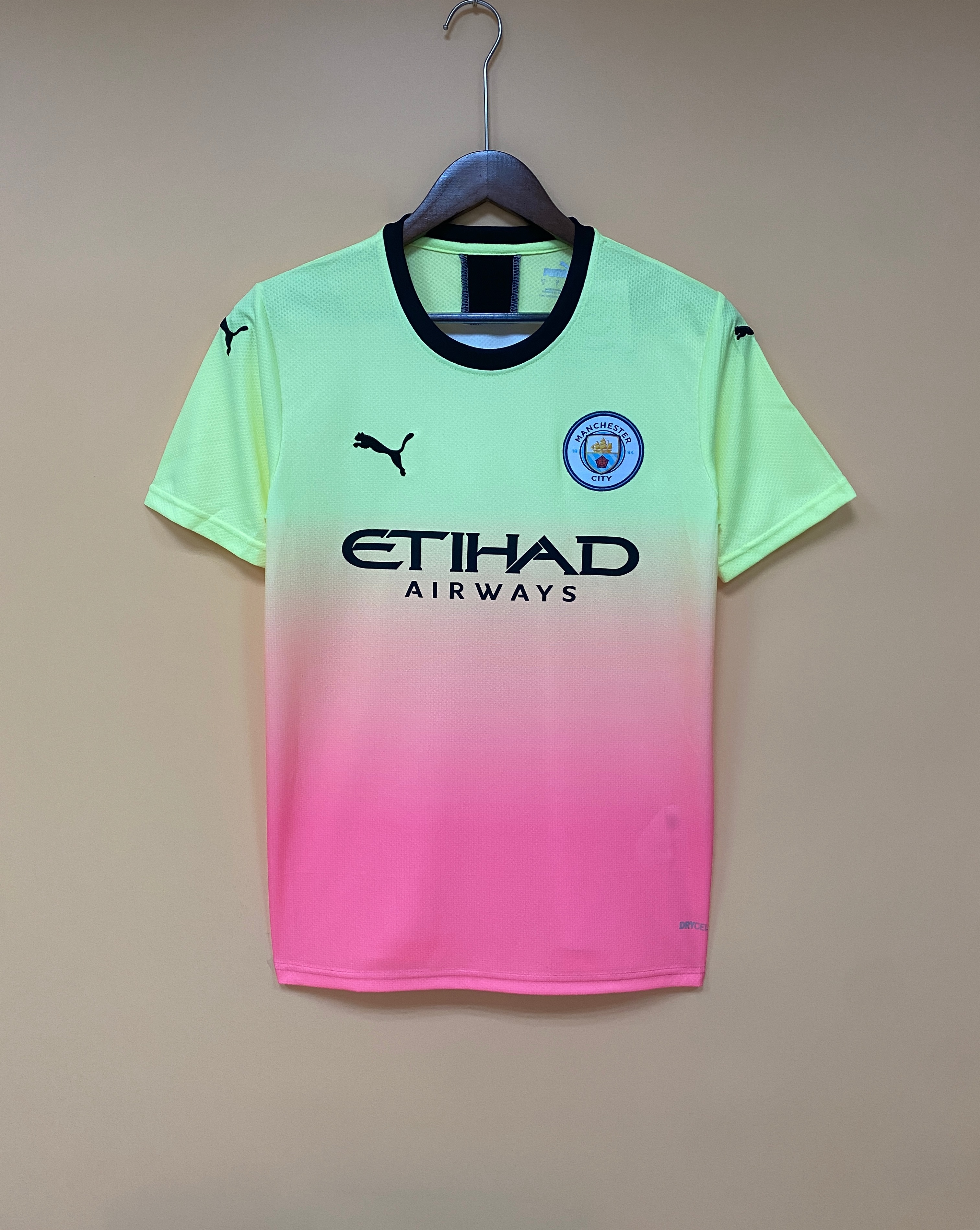 Manchester City Retro 19/20 Fan Short Sleeve 2nd Away Jersey