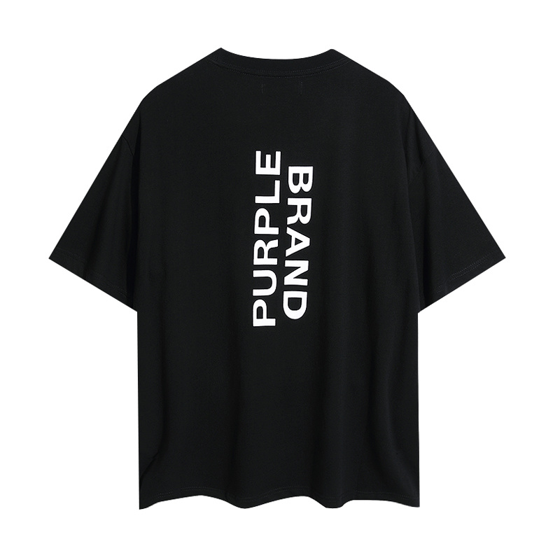 Purple Brand Back Print T-Shirt 3003