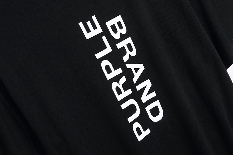 Purple Brand Back Print T-Shirt 3003