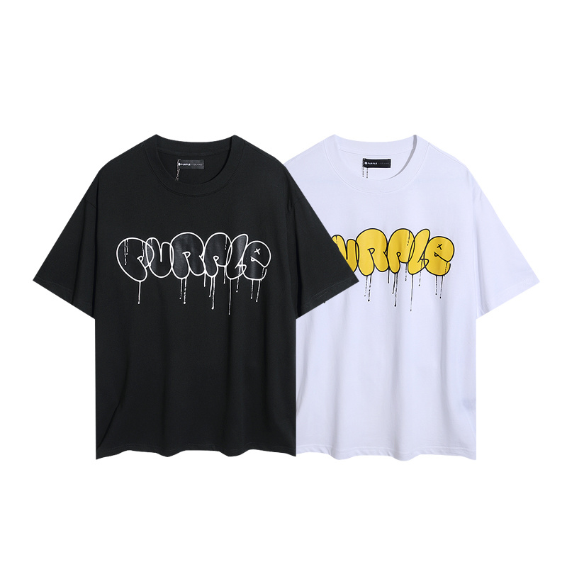 Purple Brand Bubble Logo T-Shirt 3008