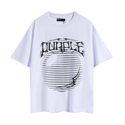Purple Brand Circle Logo Graphic T-Shirt 3023 02