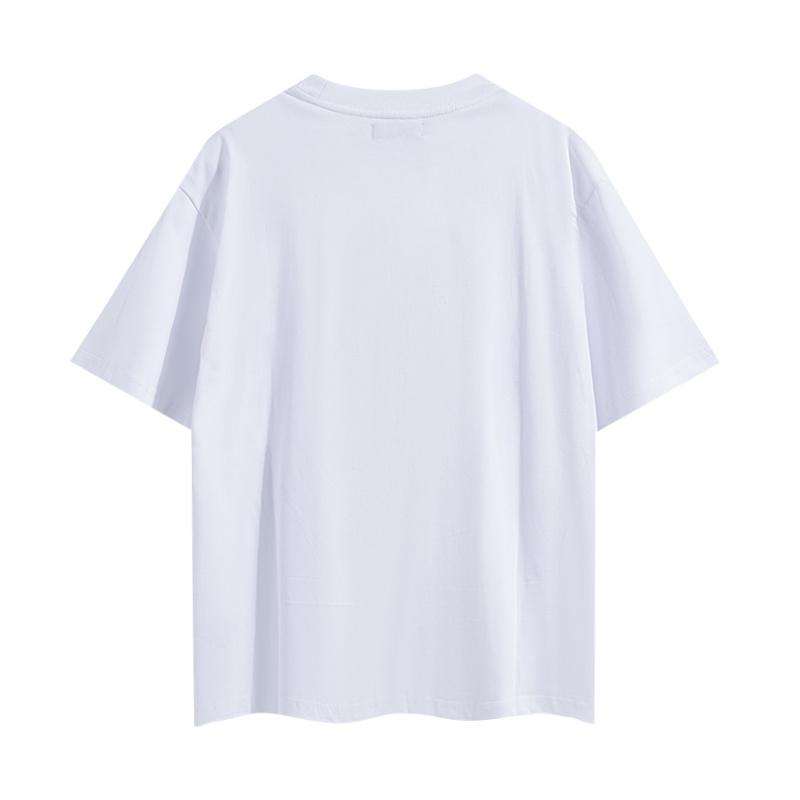 Purple Brand Color Graphic T-Shirt 3018