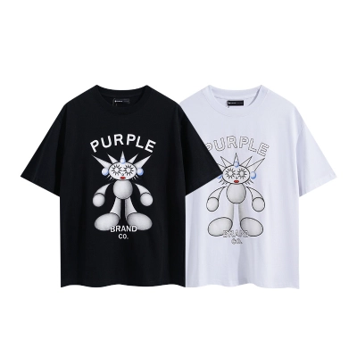 Purple Brand Daisy Bear Graphic T-Shirt 3026 01