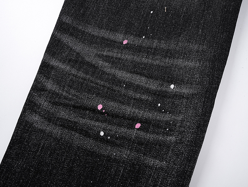 Purple Brand Dirty Washed Bootcut Denim Jeans Black PU155